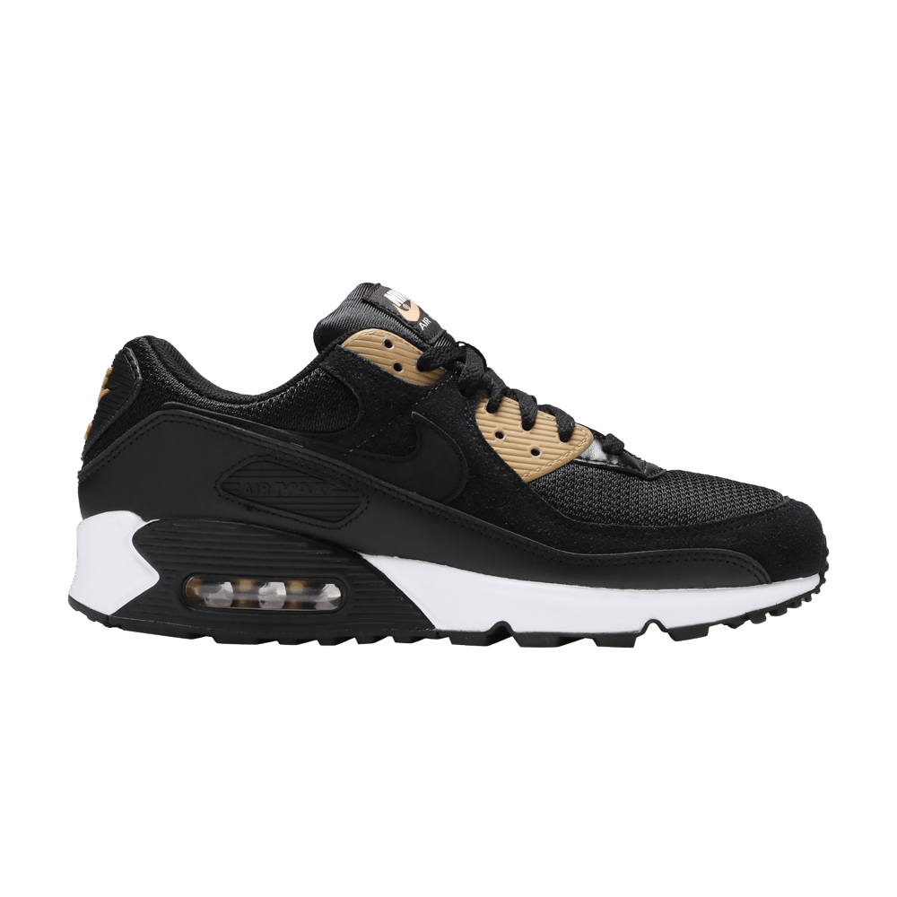 Nike Air Max 90 'Black Metallic Gold'