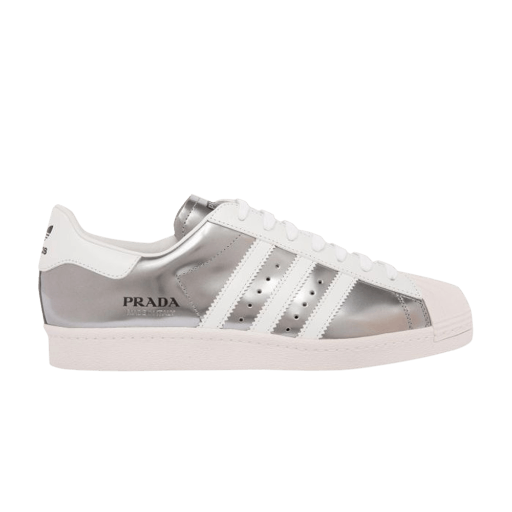 Prada x adidas Superstar 'Silver Metallic'