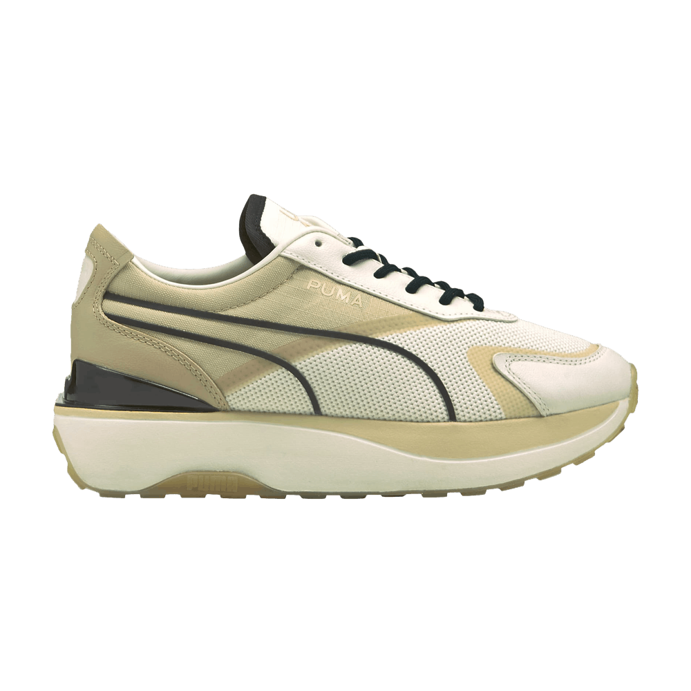 Pre-owned Puma Wmns Cruise Rider Infuse 'ivory Glow Pebble' In Brown