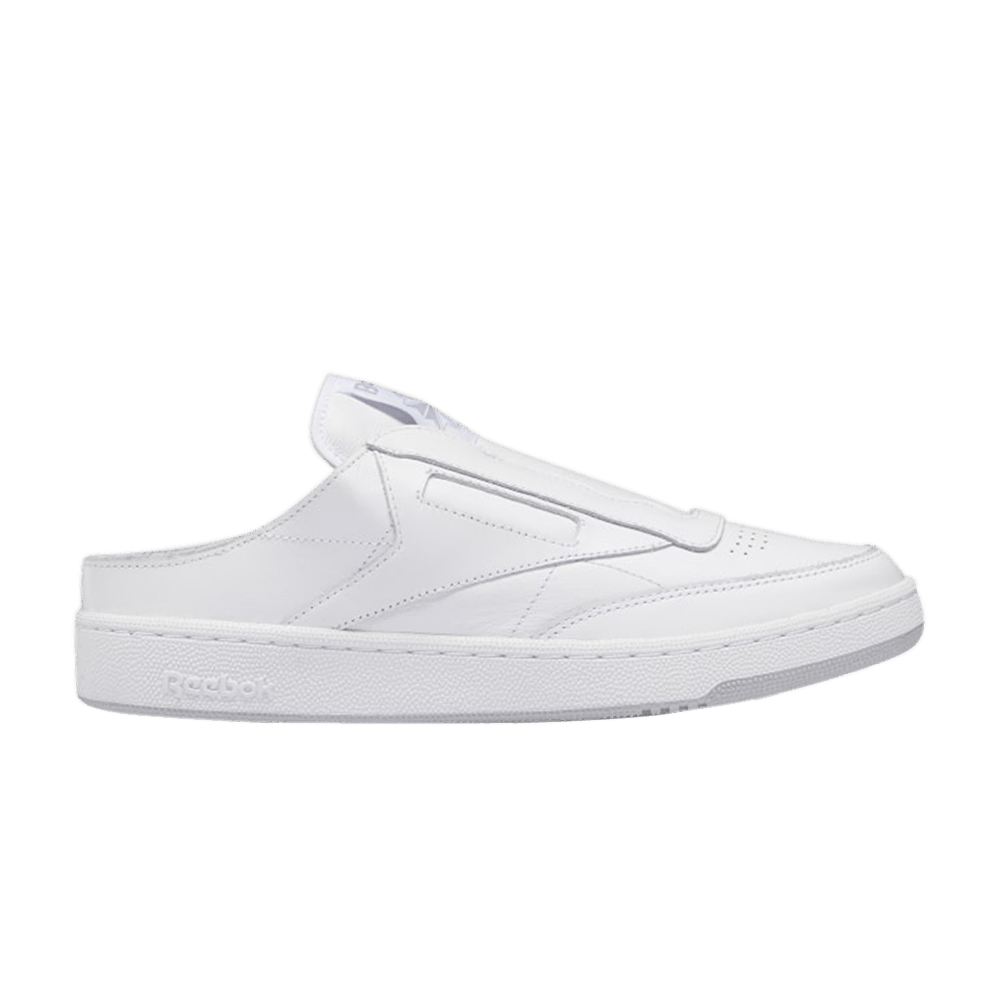 Reebok Club C Laceless Mule Beams White