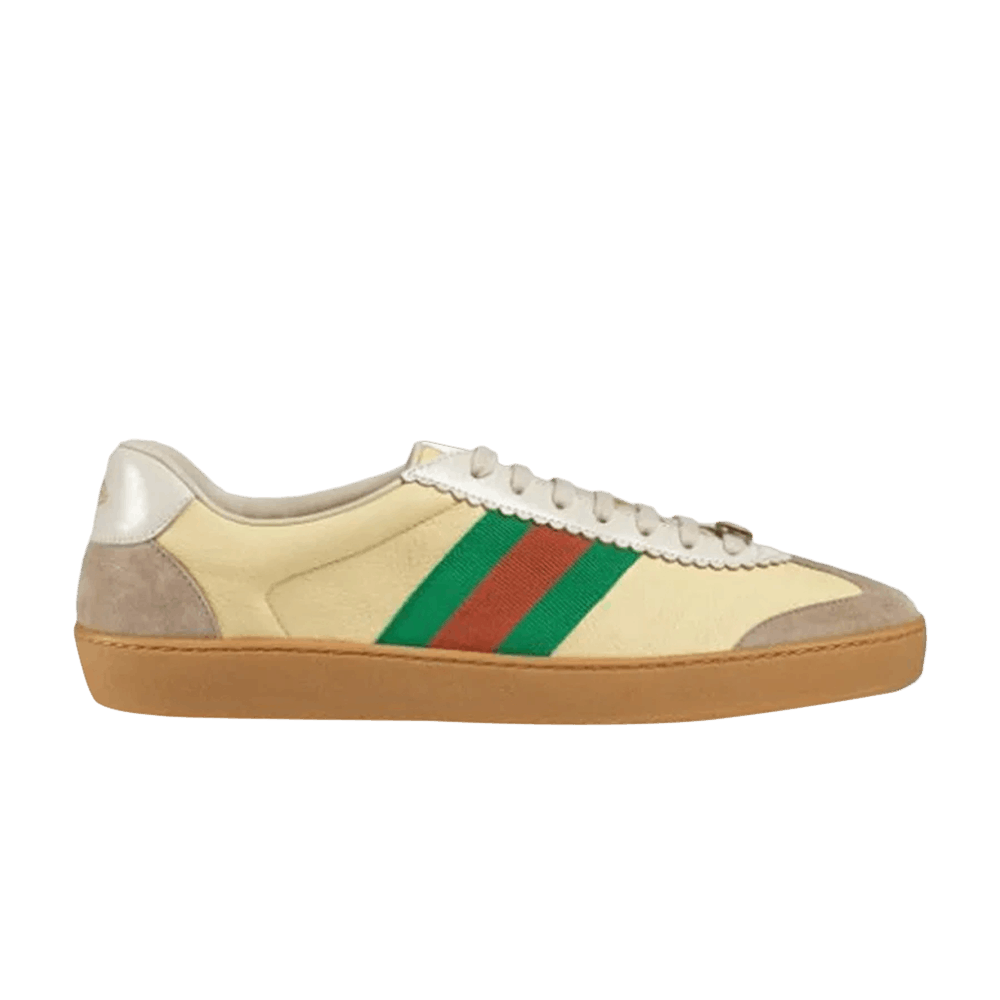 Gucci G74 Web Low 'Oatmeal'