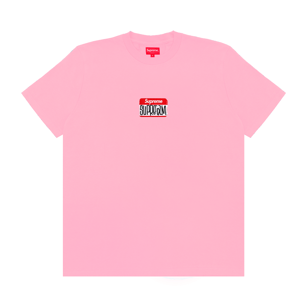 Supreme Gonz Nametag Short-Sleeve Top 'Pink'