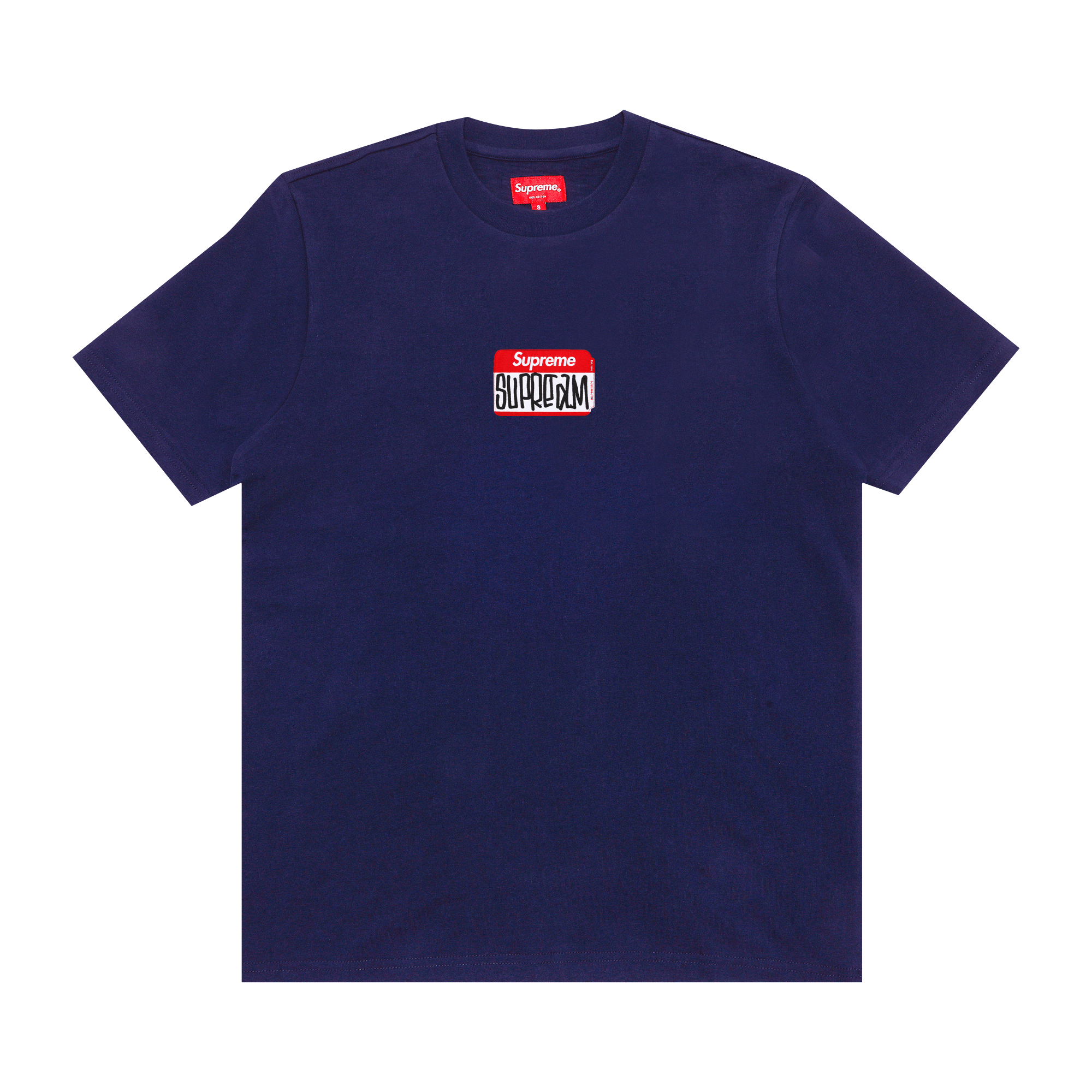 Supreme Gonz Nametag Short-Sleeve Top 'Washed Navy'