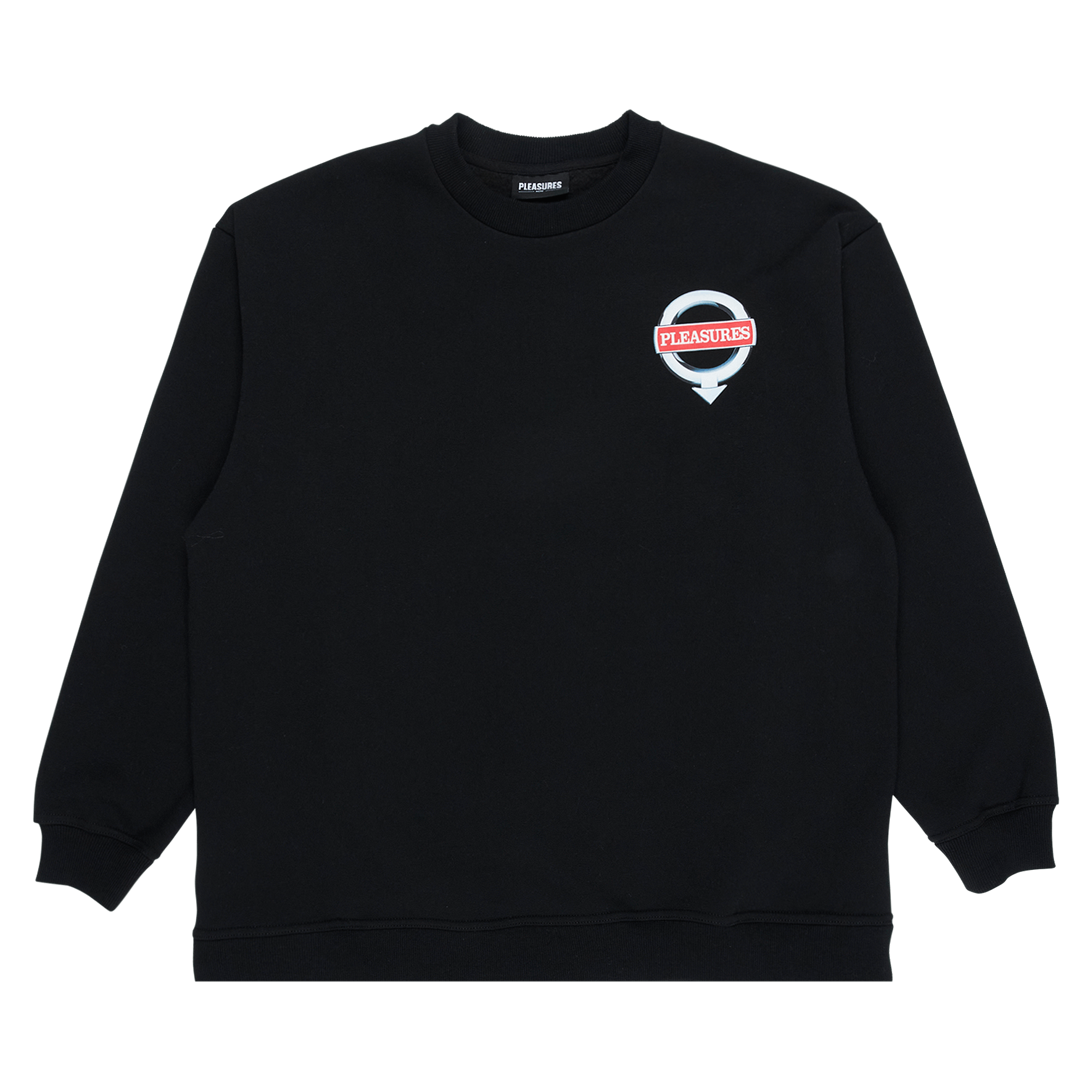 Pleasures Language Crewneck 'Black'