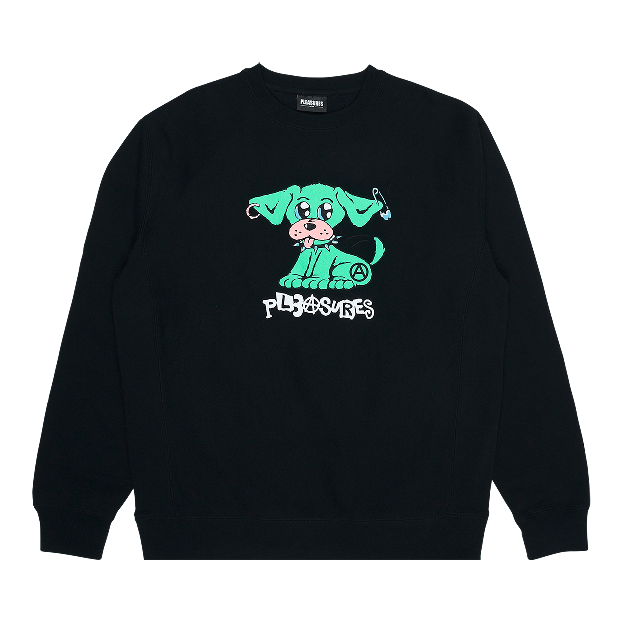 Pleasures Ruff Premium Crewneck 'Black'