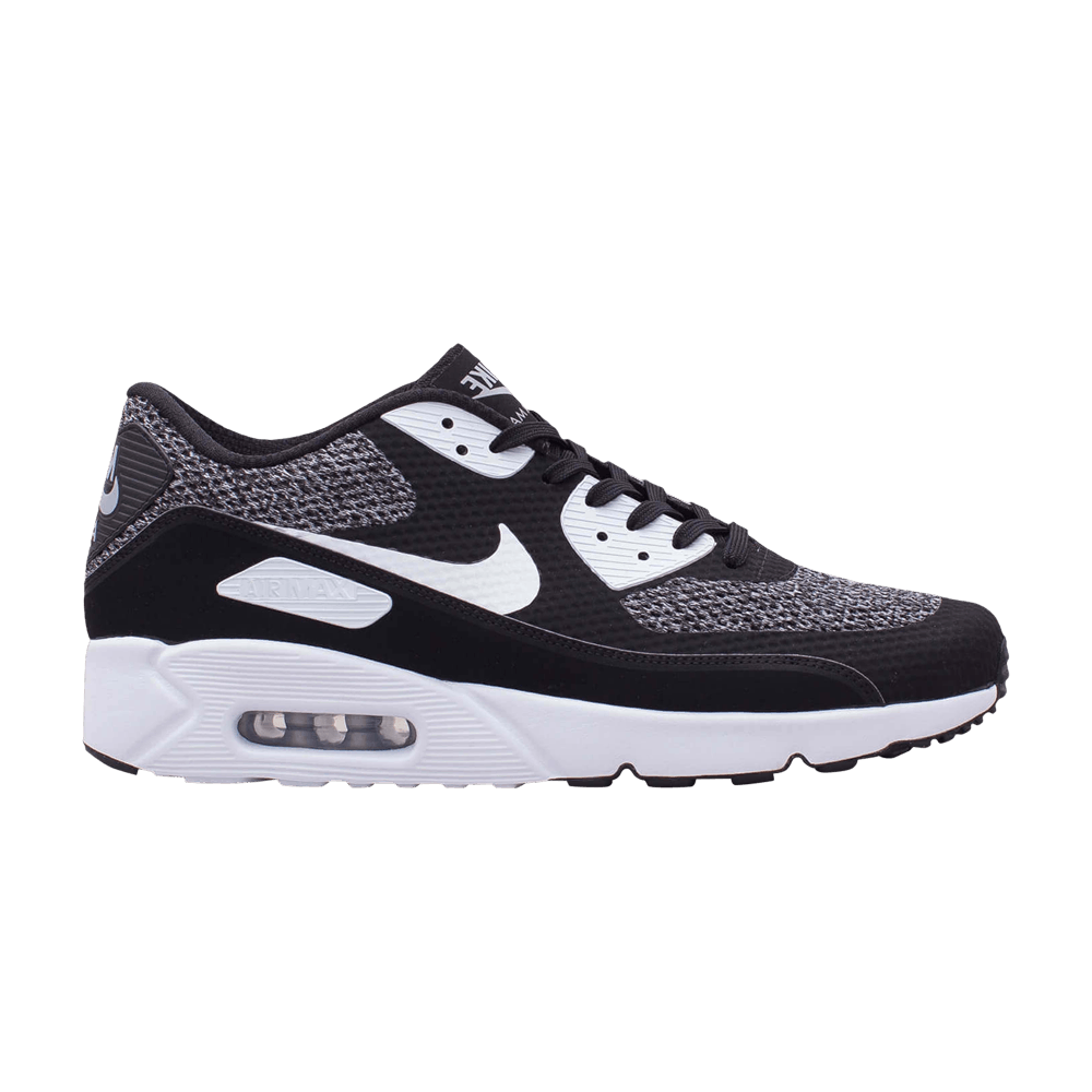 NIKE NIKE AIR MAX 90 ULTRA 2.0 ESSENTIAL 'BLACK METALLIC SILVER'