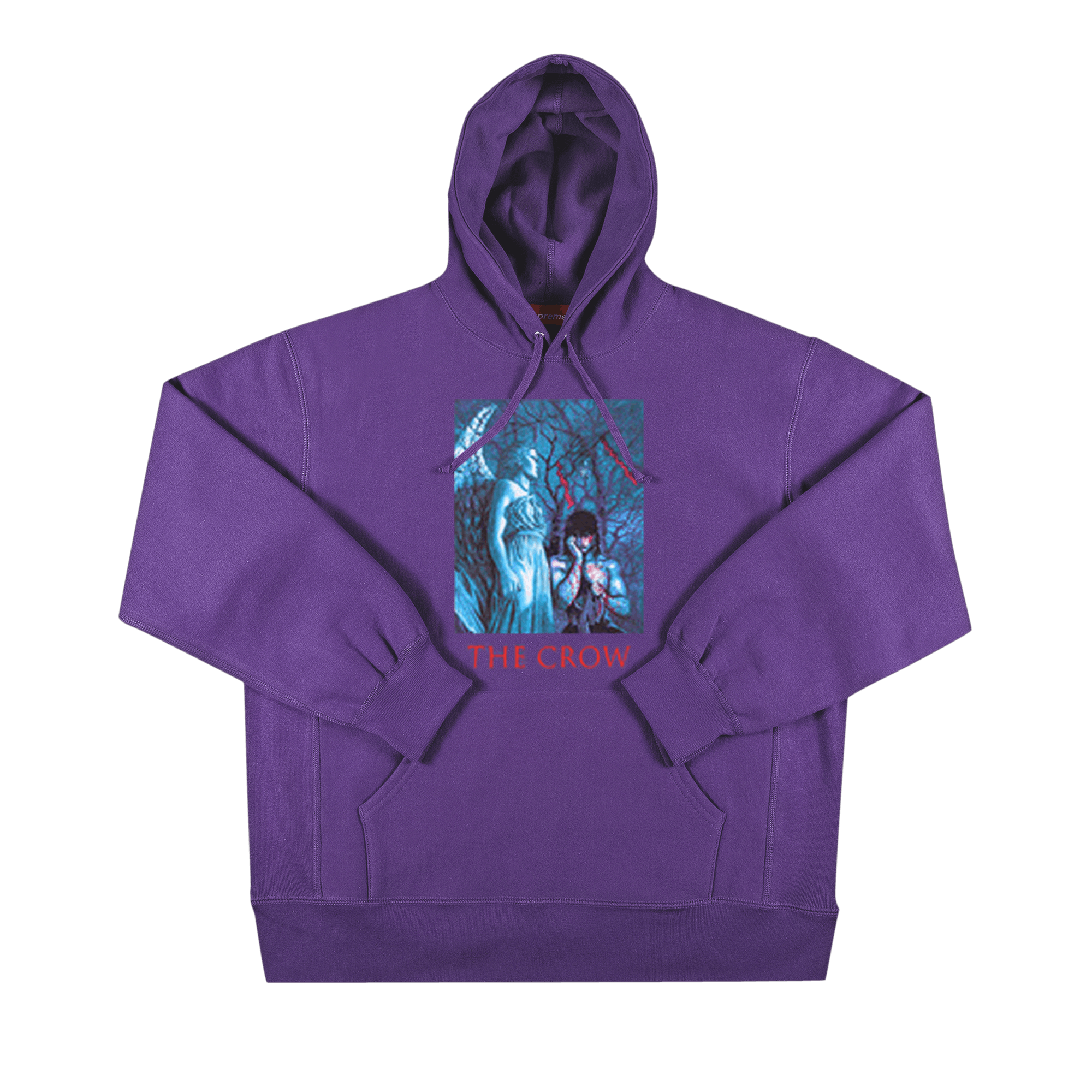 Supreme x The Crow Hooded Sweatshirt 'Dusty Purple'