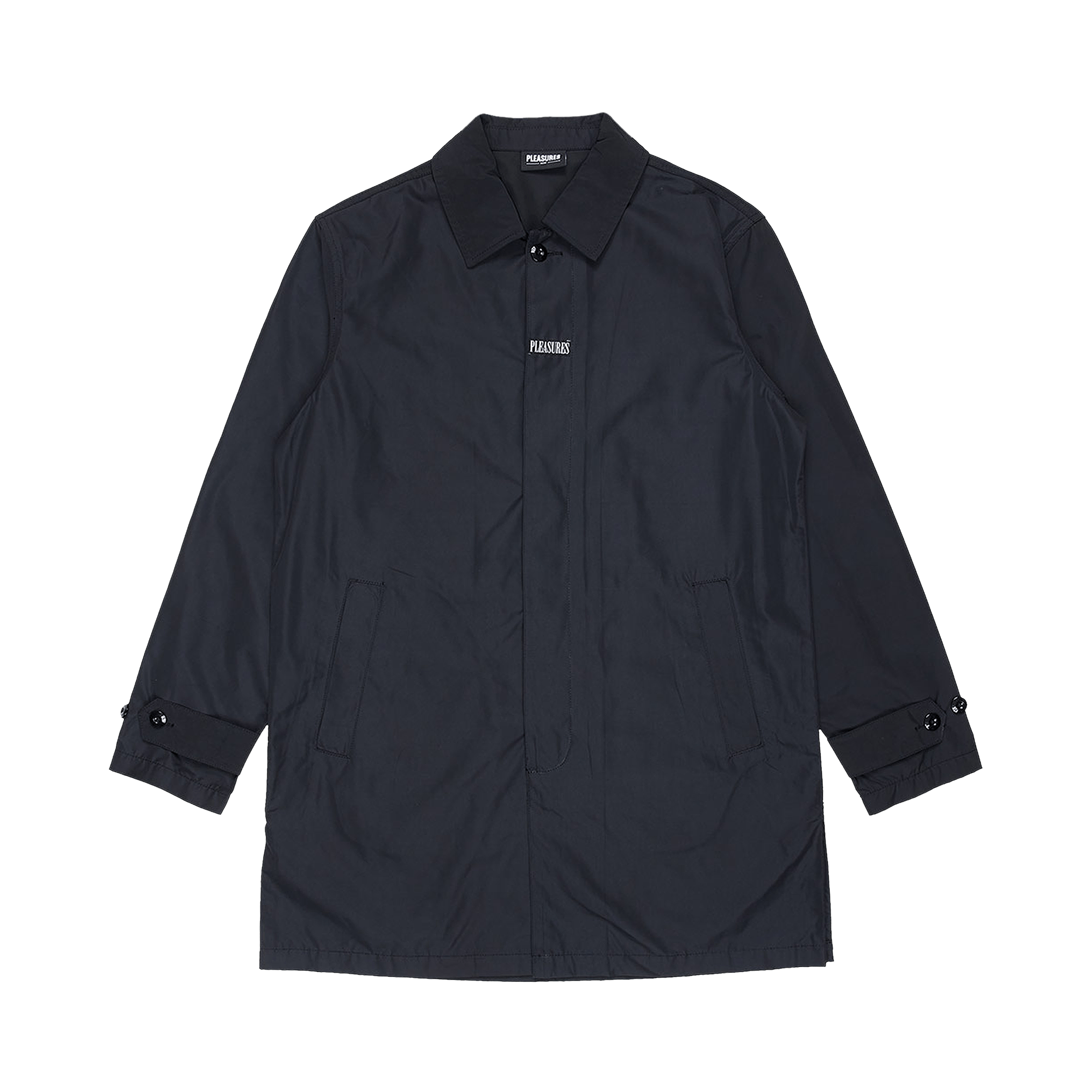 Pleasures Delusion Trench Coat 'Black'