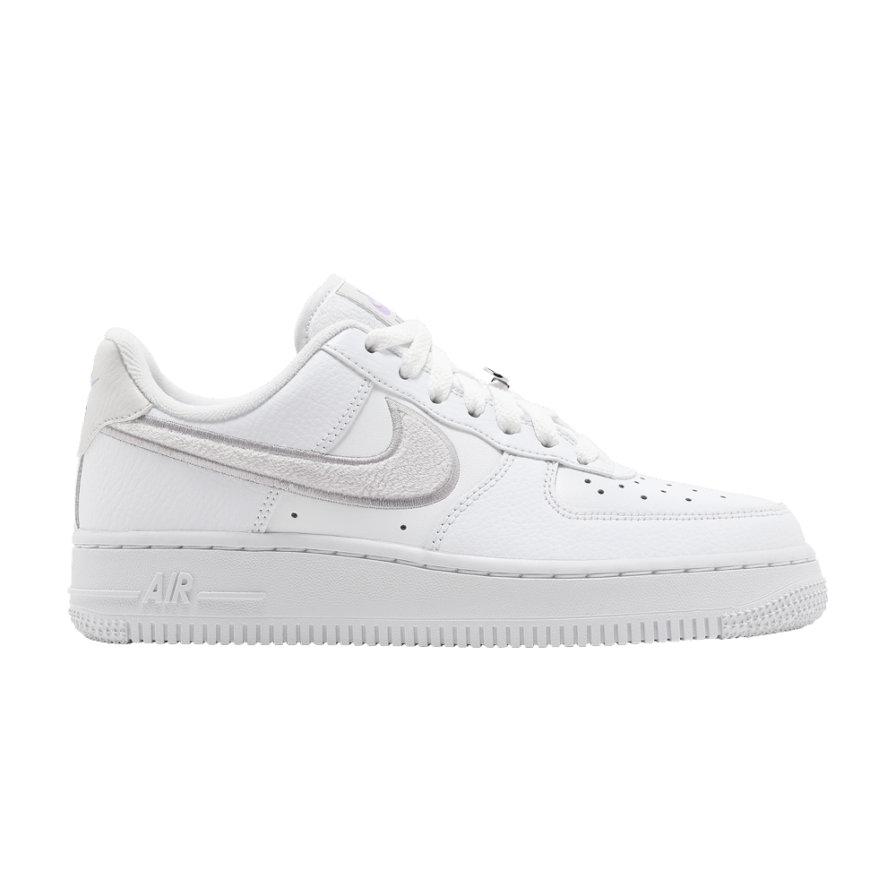 Nike Wmns Air Force 1 '07 Essential 'Chenille Swoosh - White Lilac'
