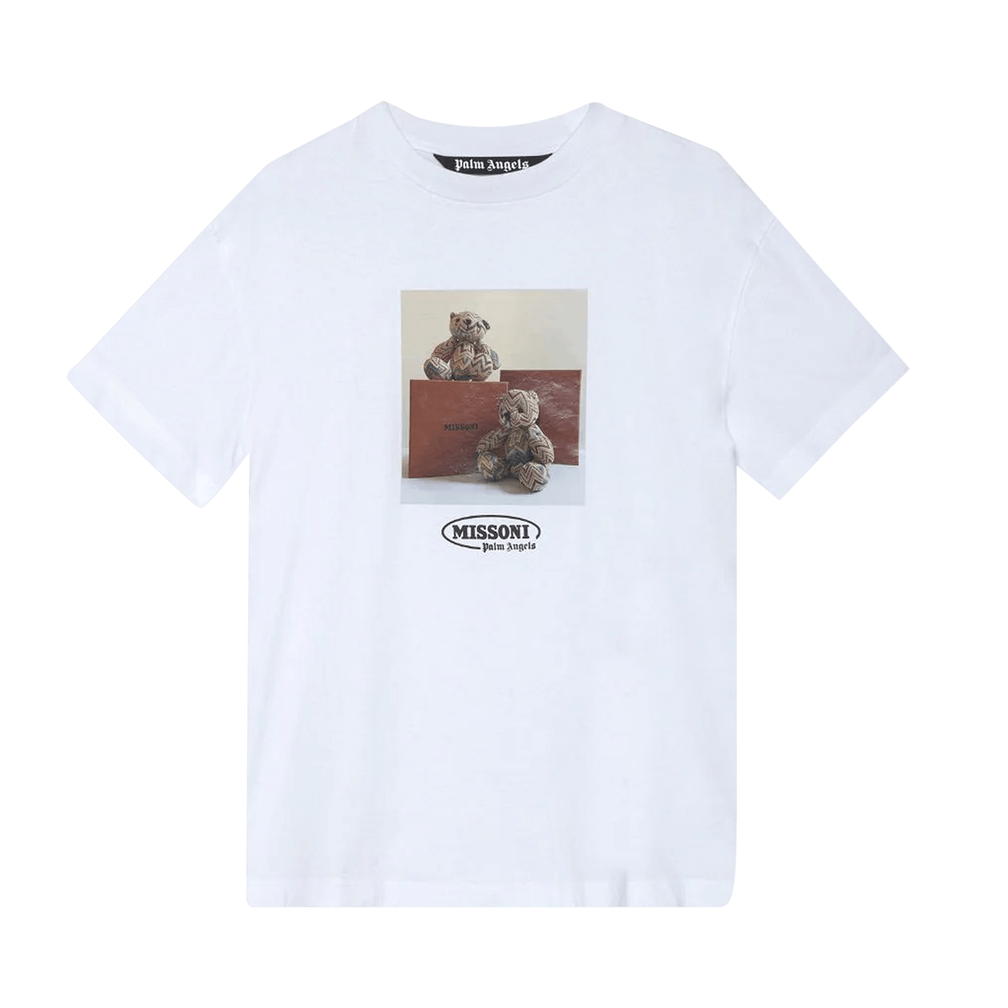Palm Angels x Missoni Bear Tee 'White/Black'