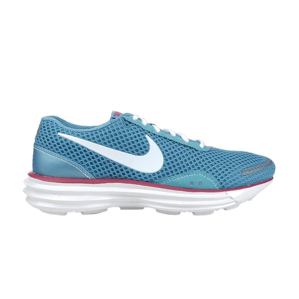 Pre-owned Nike Wmns Lunar Trainer+ 'sterling Blue Rave Pink'