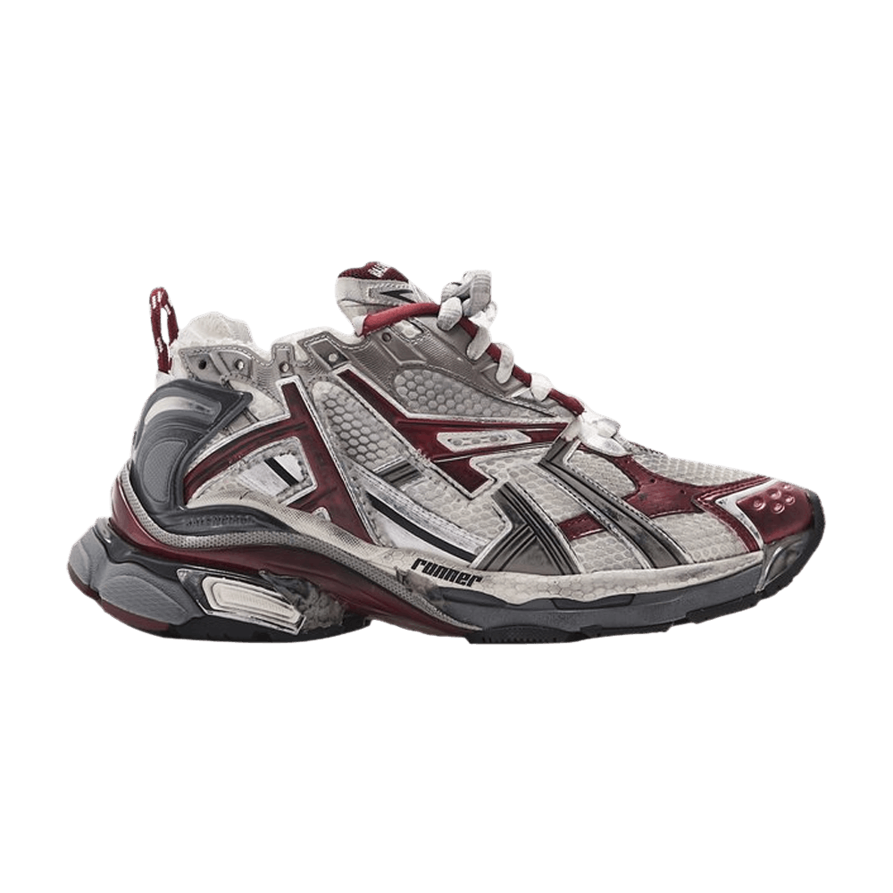 Buy Kith x Balenciaga Runner 'White Burgundy' - 677403 W3RBB