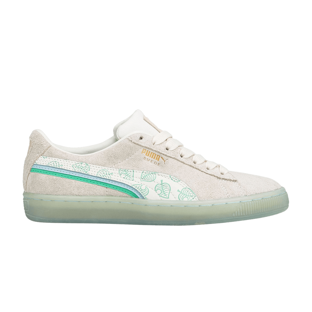 Pre-owned Puma Animal Crossing X Suede Big Kid 'new Horizons' In Cream
