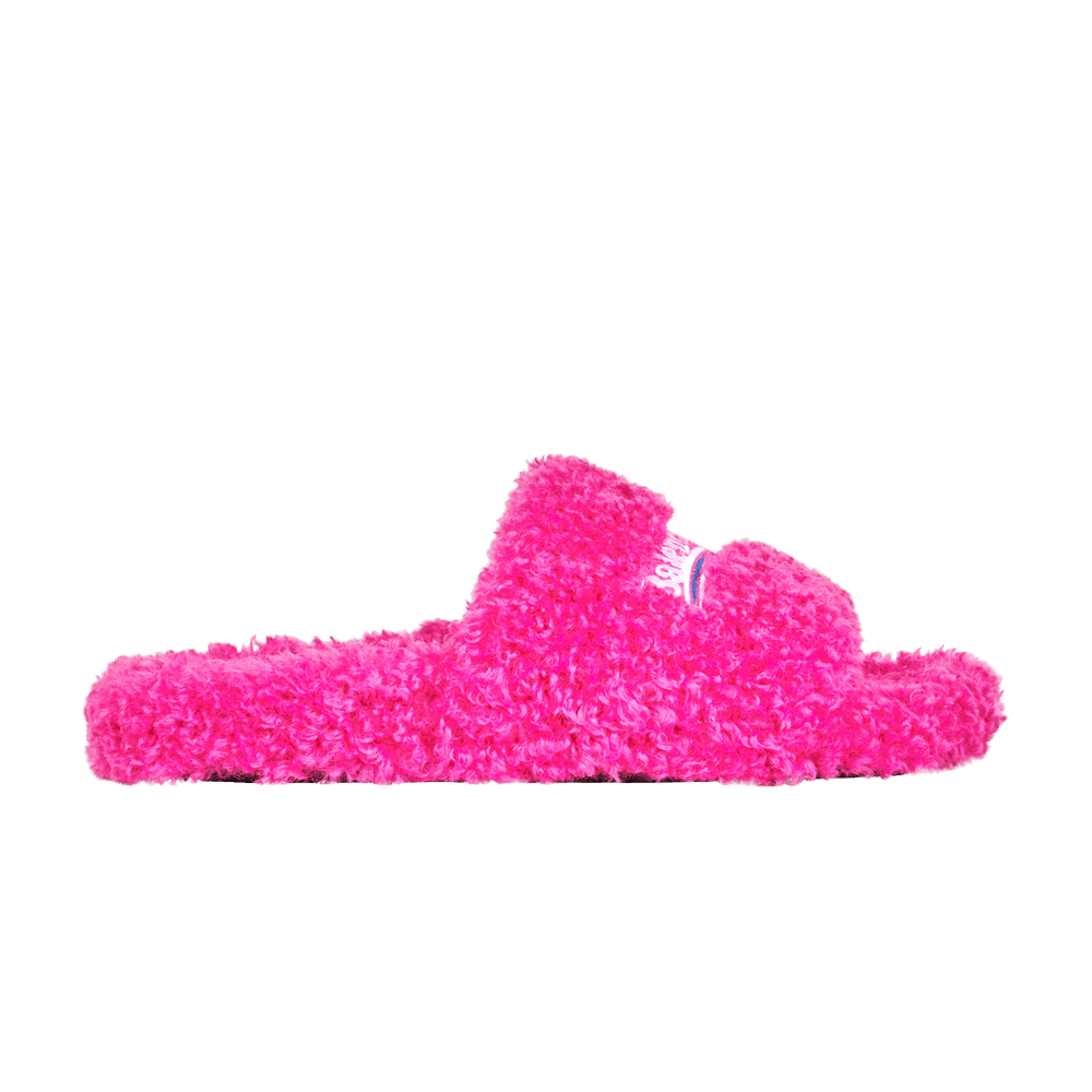 Balenciaga Wmns Furry Slides 'Pink'