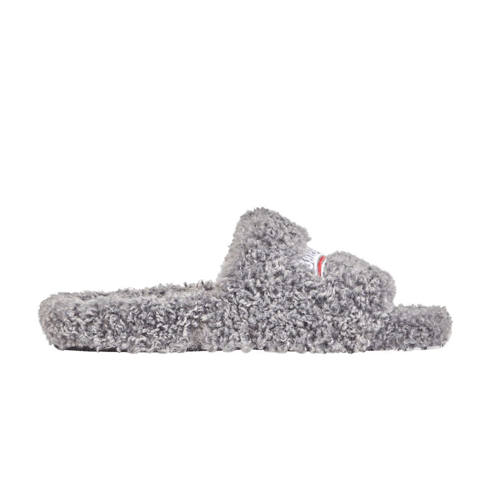 Balenciaga Furry Slides 'Grey'