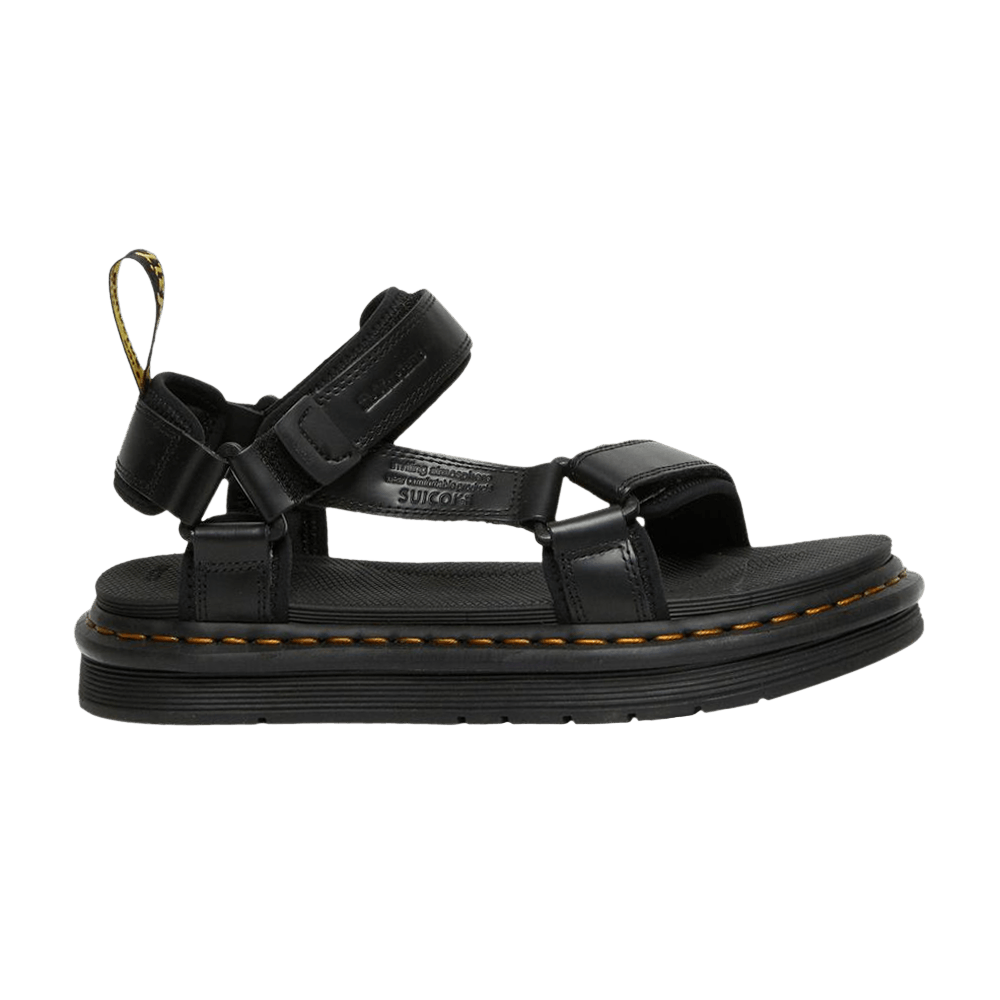 Pre-owned Dr. Martens Suicoke X Wmns Depa Leather Strap Sandals 'black'