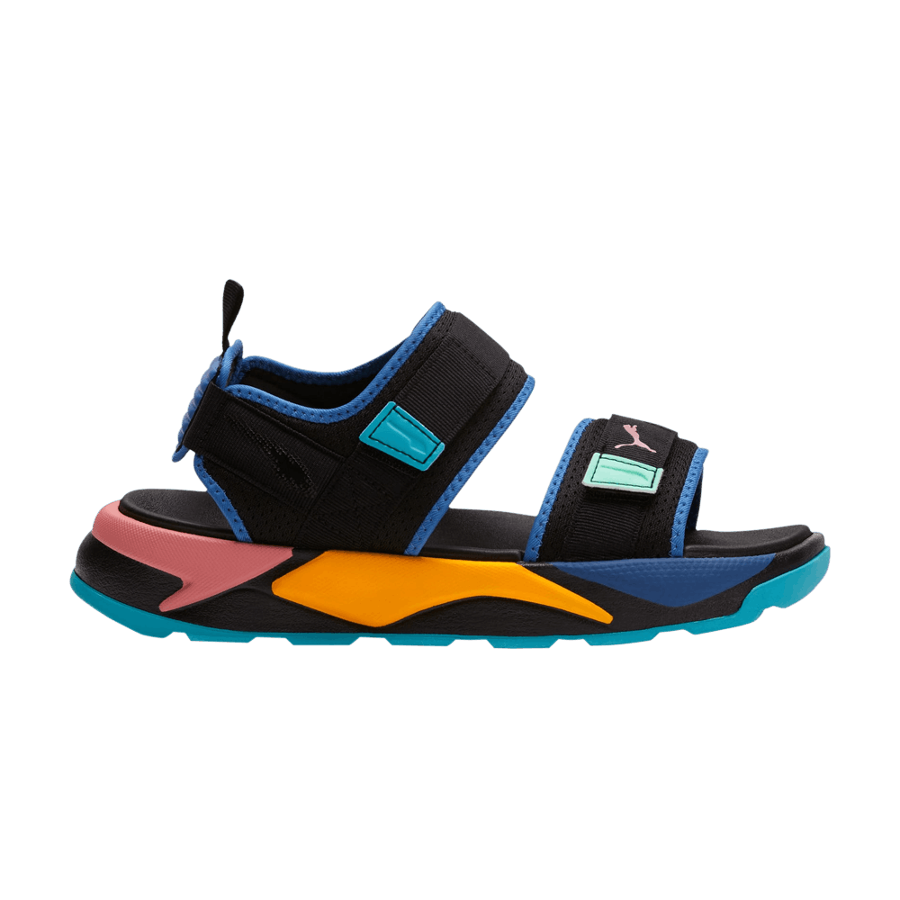Buy RS-Sandal 'Black High Rise' - 374862 02 | GOAT
