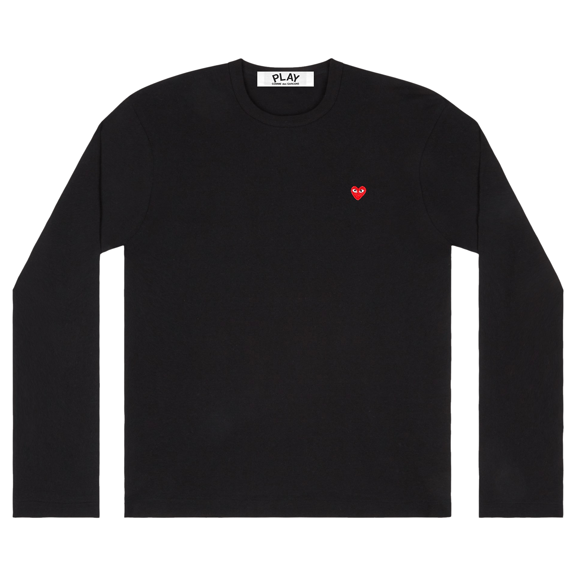 Comme des Garçons PLAY Small Heart Long-Sleeve T-Shirt 'Black'