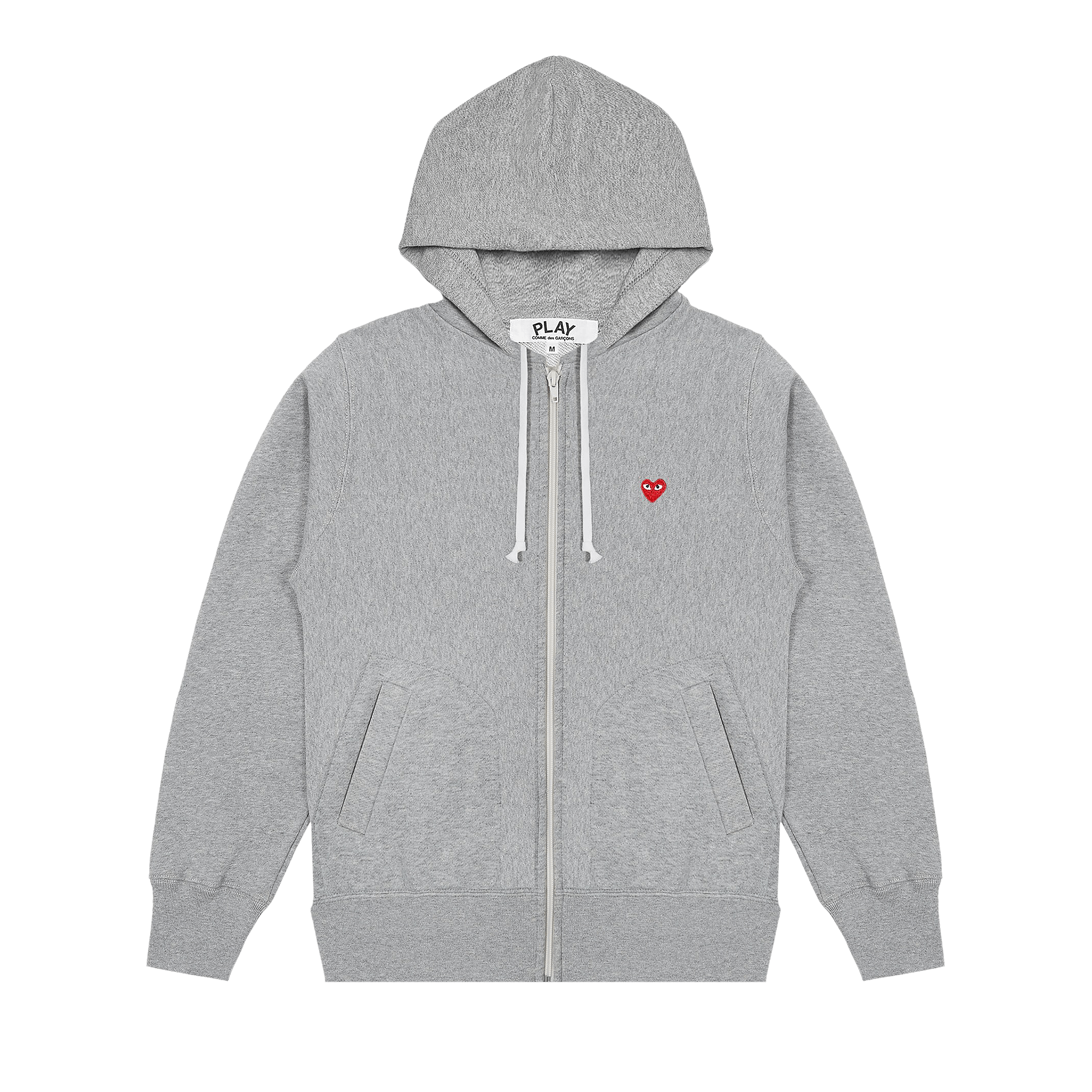 Comme des Garçons PLAY Small Heart Hoodie 'Grey'