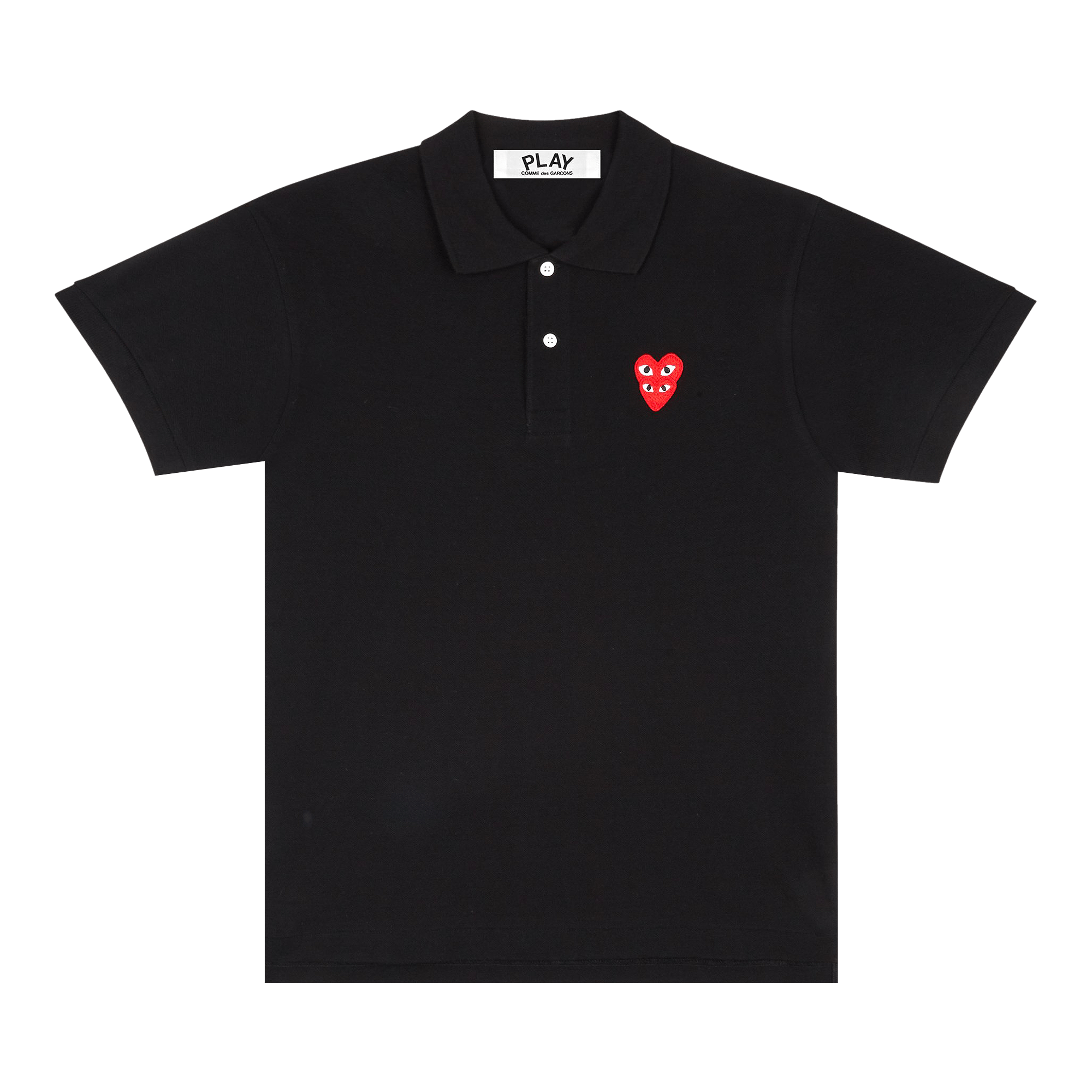 Comme des Garçons PLAY Polo 'Black'