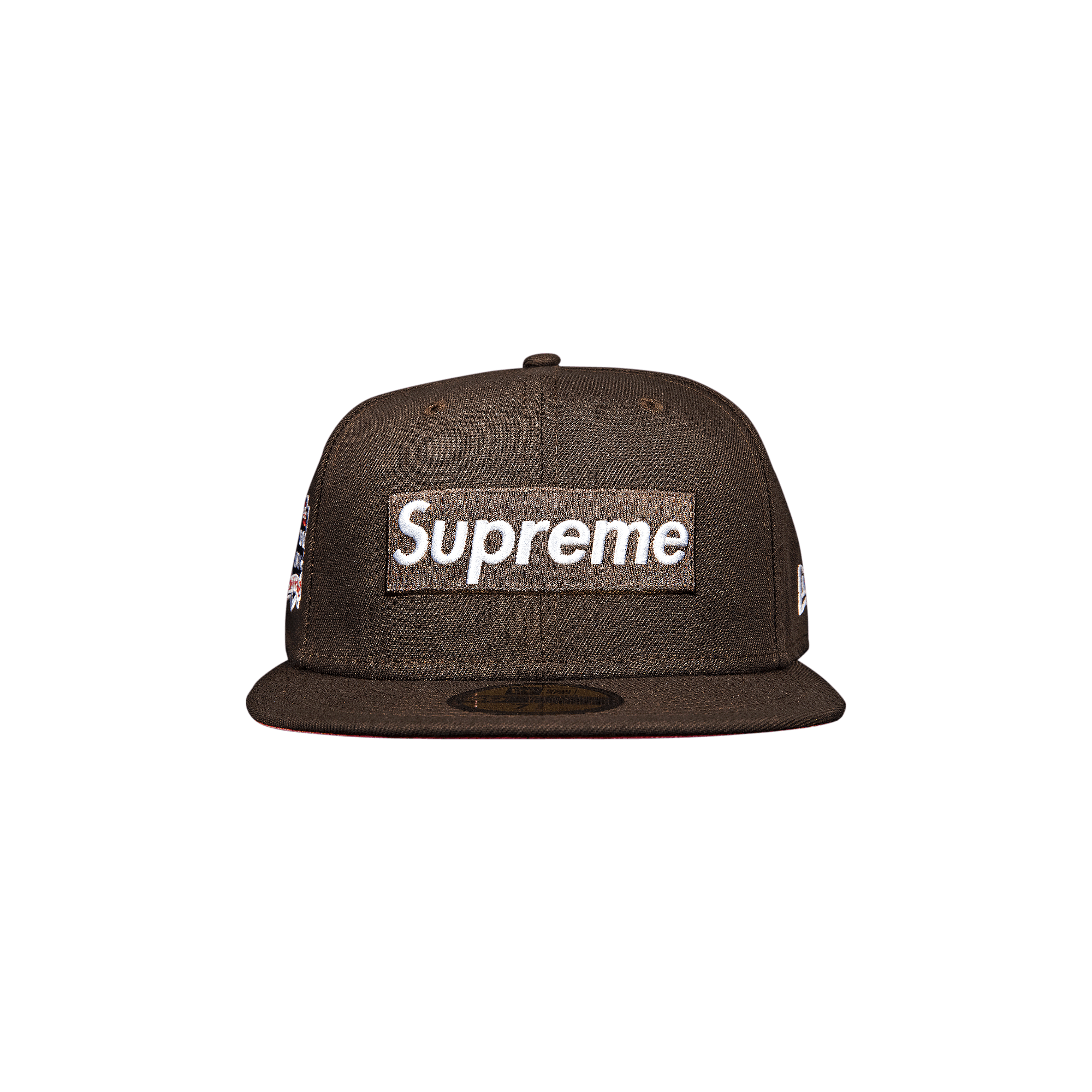 Supreme No Comp Box Logo New Era 'Brown'