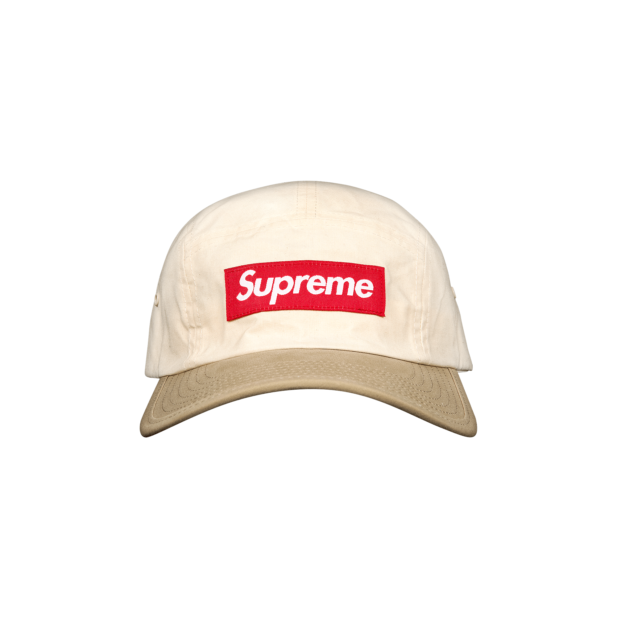 Supreme Waxed Cotton Camp Cap 'Natural'