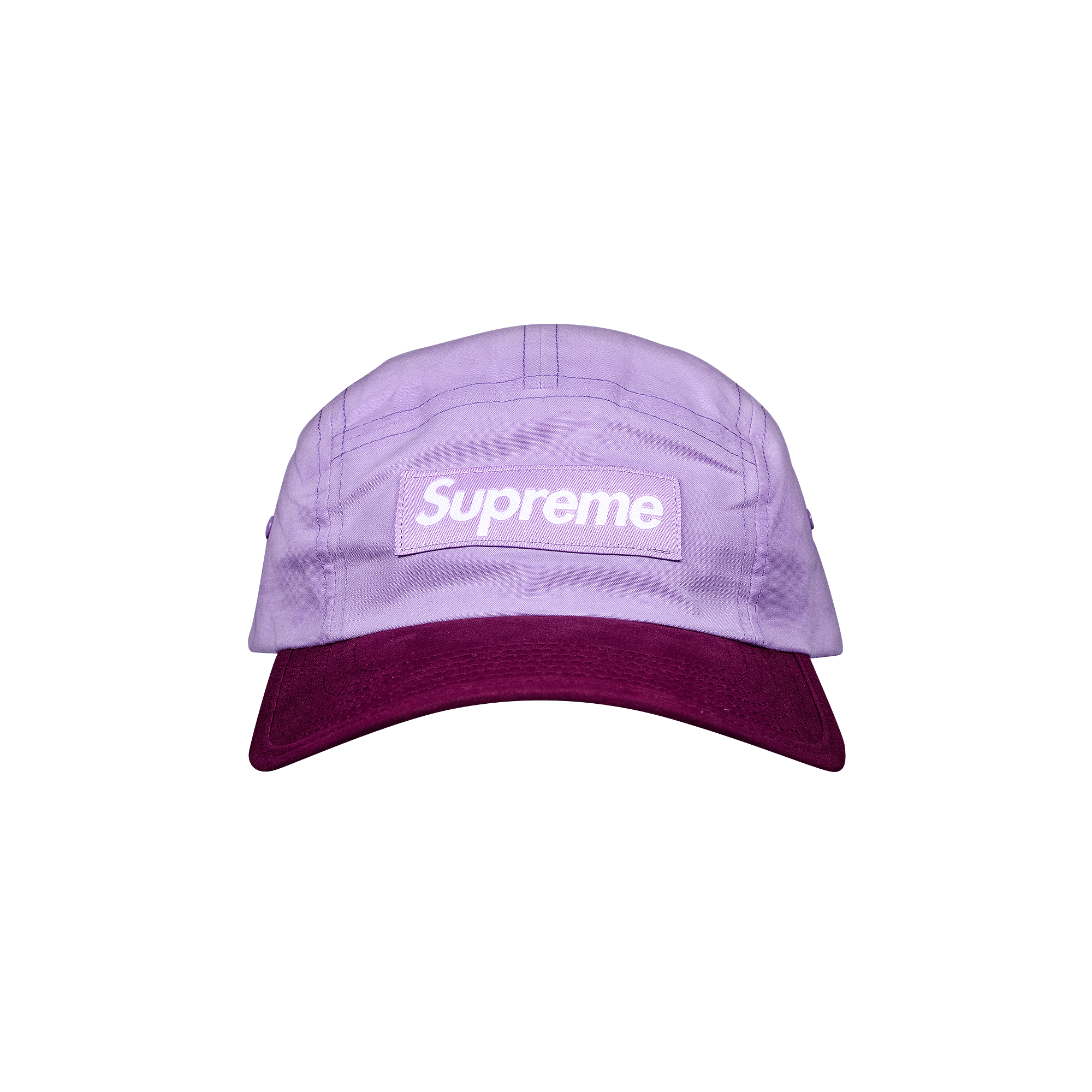 Supreme Waxed Cotton Camp Cap 'Purple'