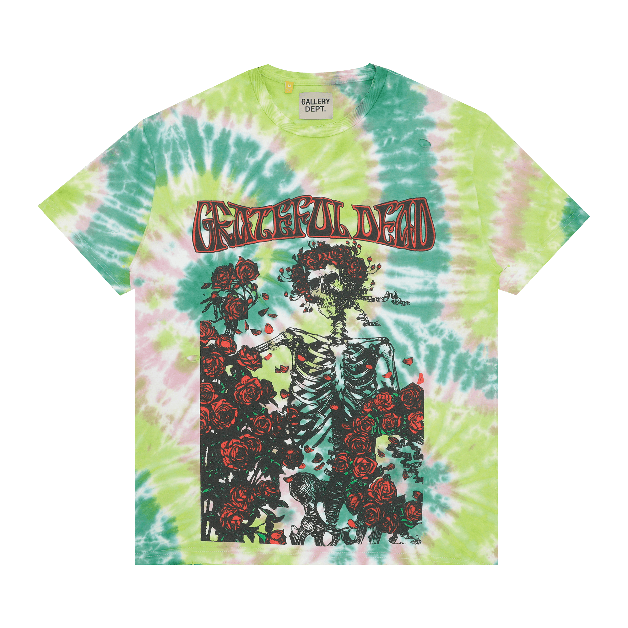 Pre-owned Gallery Dept. Grateful Dead Tee 'tie Dye' Goat Exclusive In Multi-color