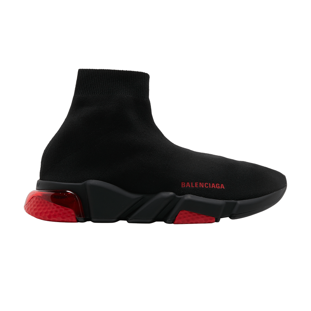 Balenciaga Speed Sneaker 'Clearsole - Black Red'