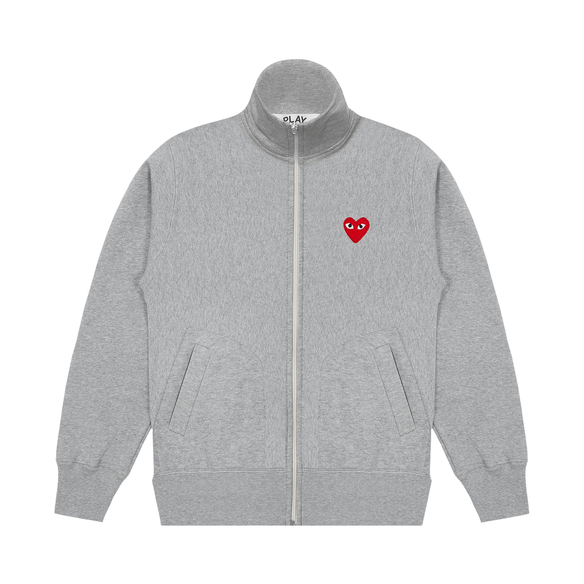 Comme Des Garçons Play Crewneck Sweatshirt 'Grey'