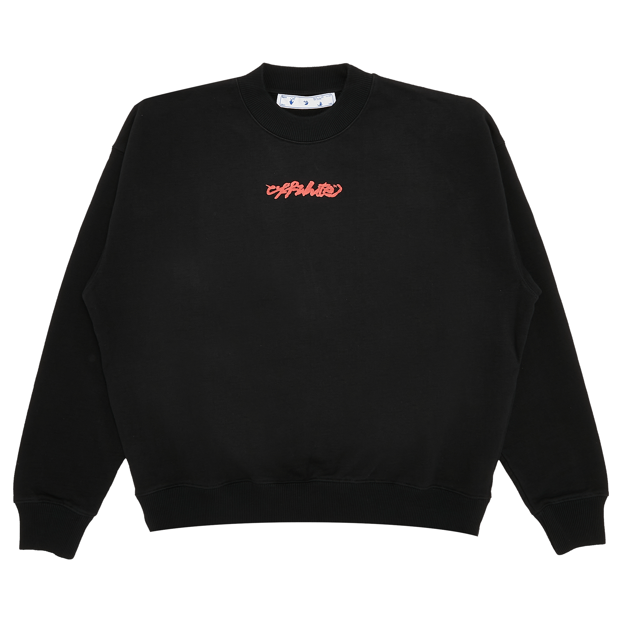 Off-White Arrow On Canvas Skate Crewneck 'Black/Multicolor'