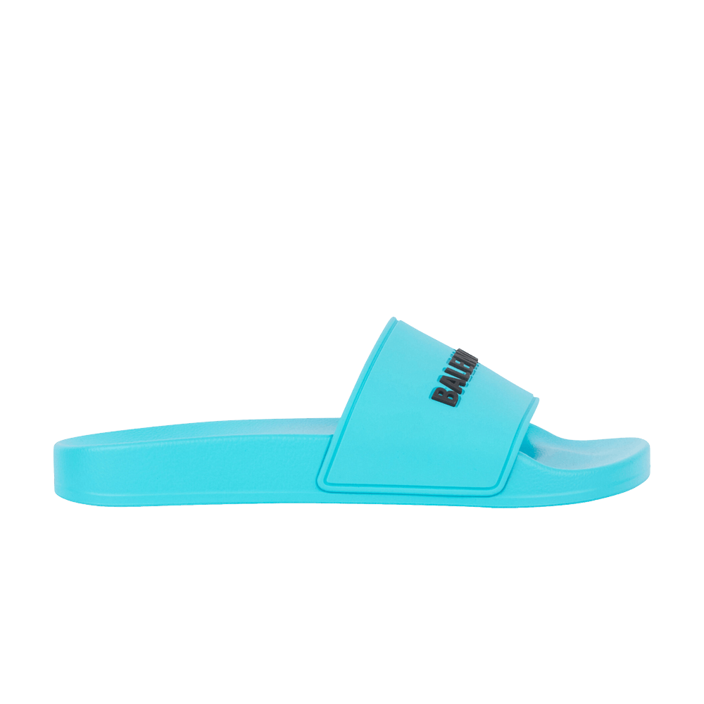Balenciaga Wmns Pool Slides 'Blue'