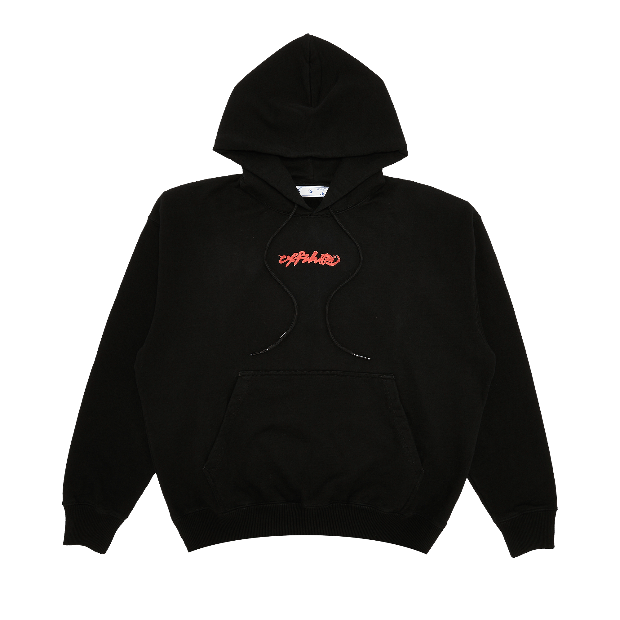 Off-White Arrow On Canvas Skate Hoodie 'Black/Multicolor'
