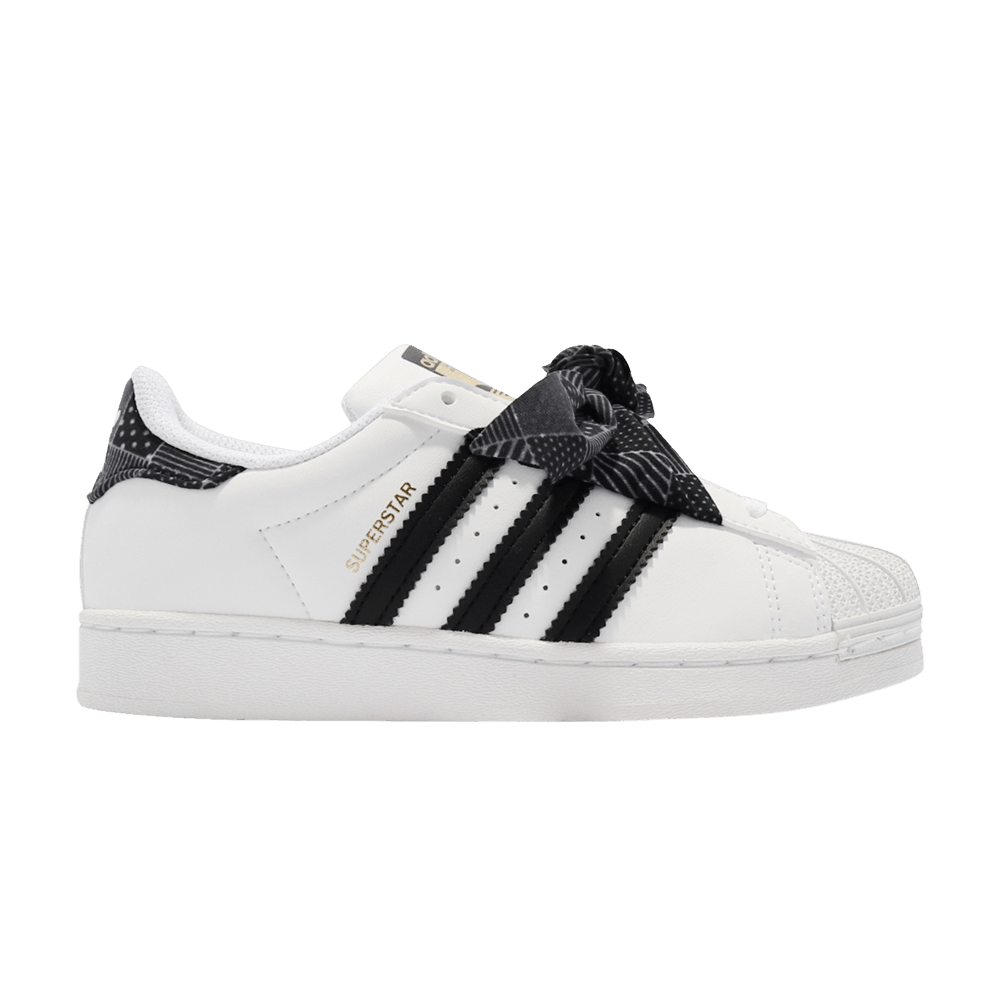 Adidas Superstar Little Kid 'Polka-Dot Scarf'
