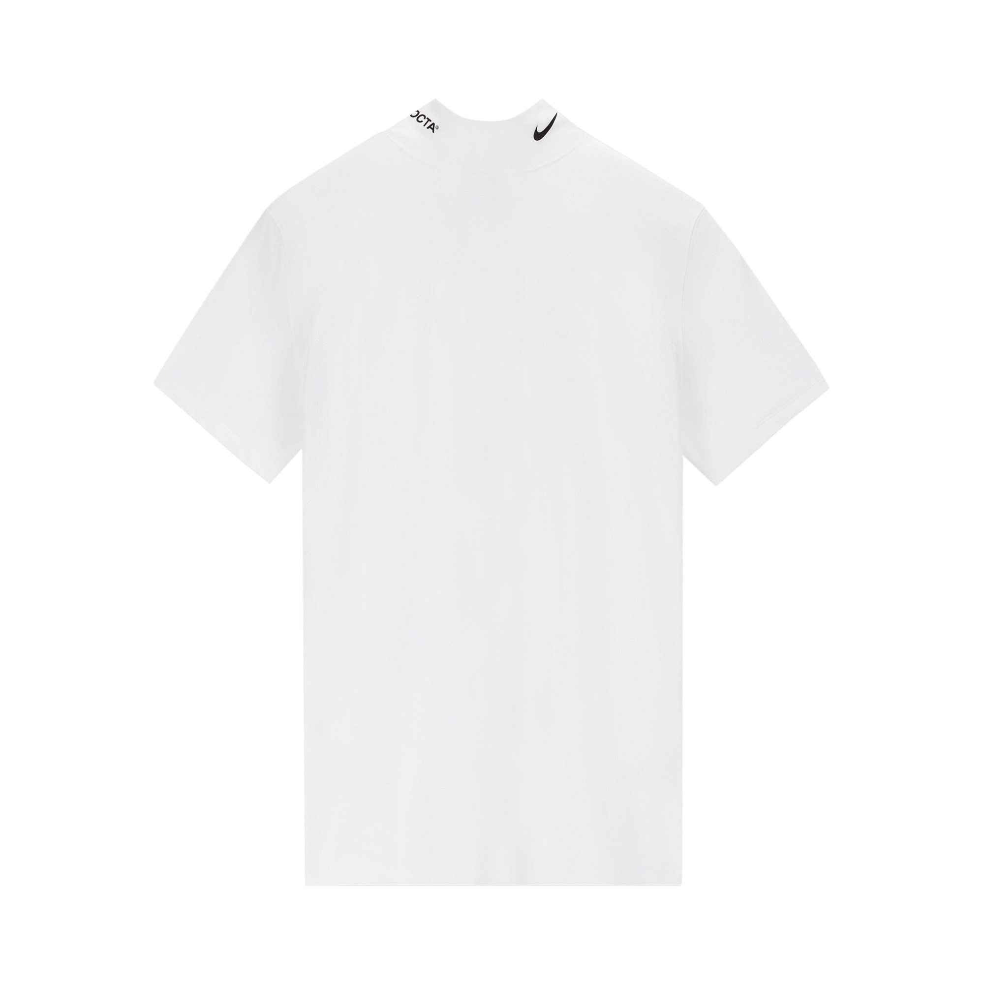 Nike NRG Nocta Mock Neck Short-Sleeve Top 'White'