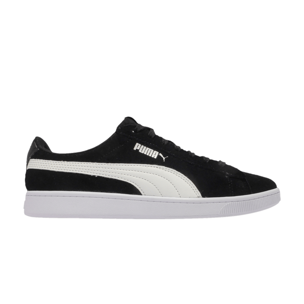 Pre-owned Puma Wmns Vikky V2 'black White'