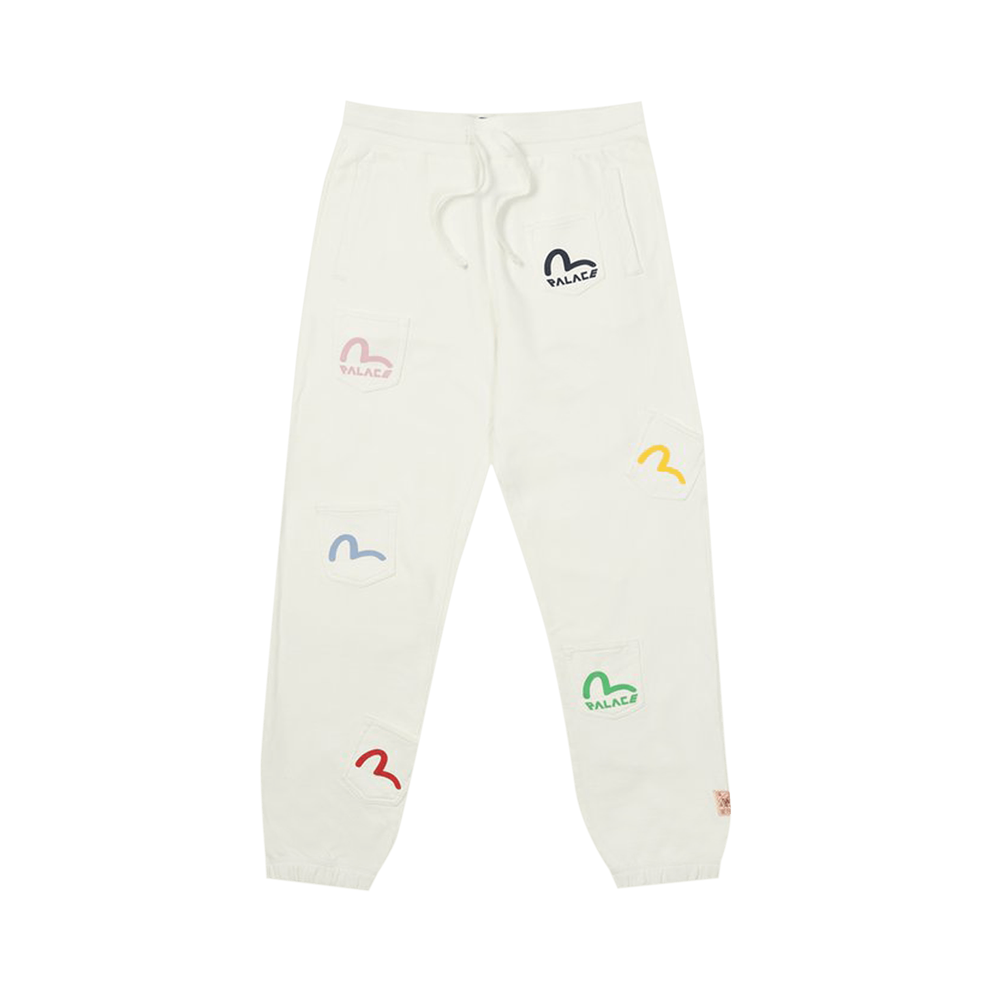 Palace x Evisu Multi Pocket Jogger 'Egret'