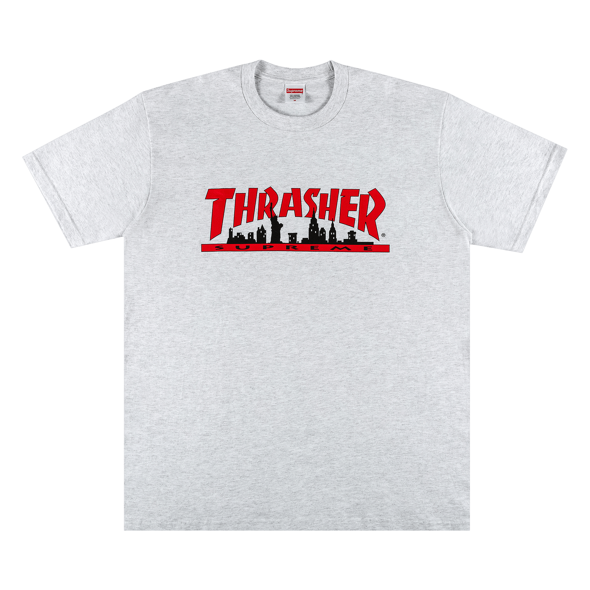 Supreme x Thrasher Skyline Tee 'Ash Grey'