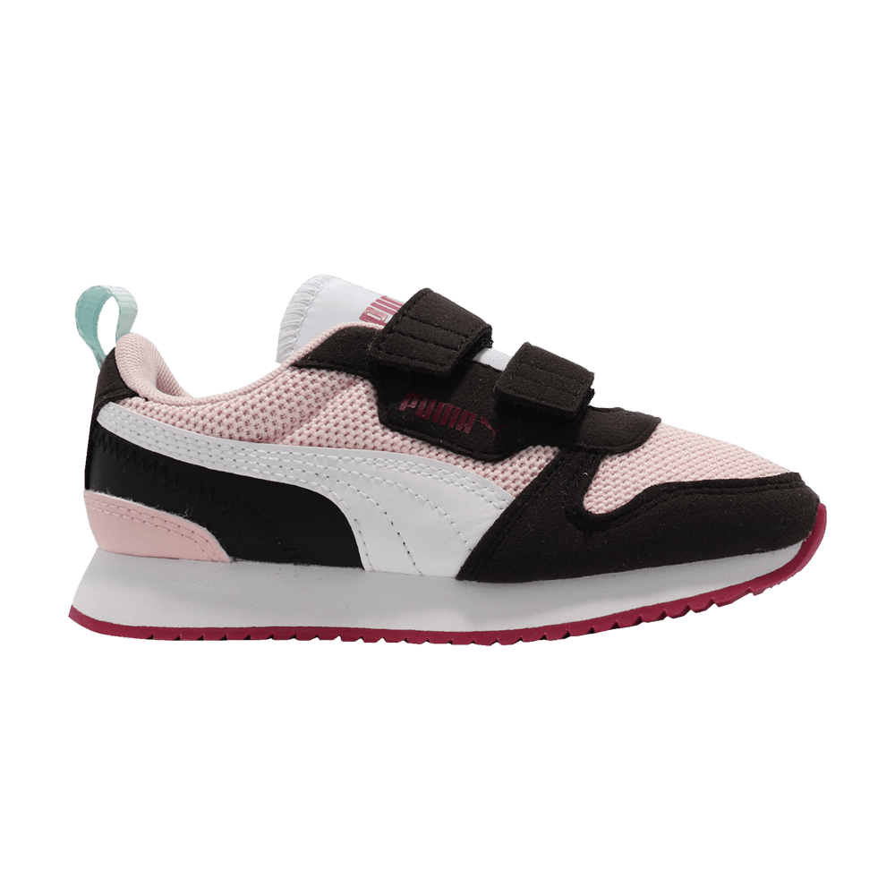 Pre-owned Puma R78 V Little Kid 'lotus White' In Pink