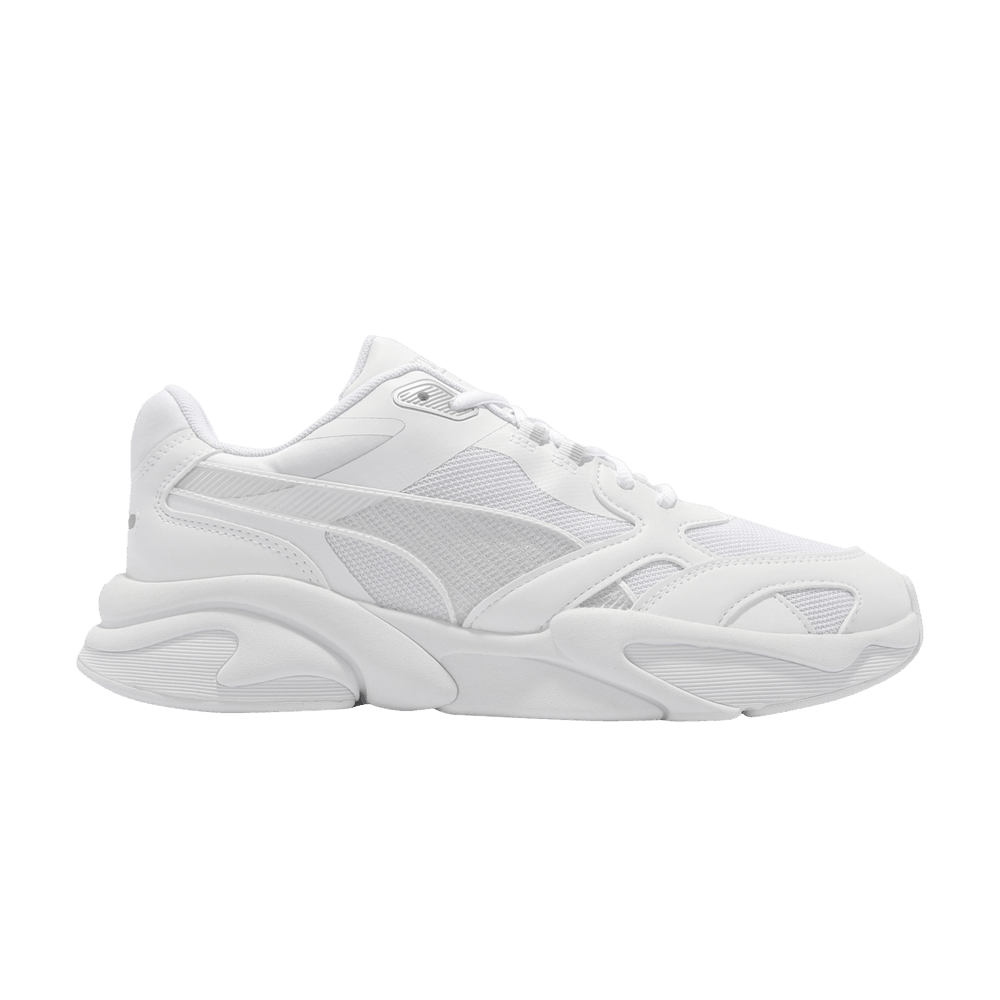 Pre-owned Puma X-ray Millenium 'white Grey Violet'