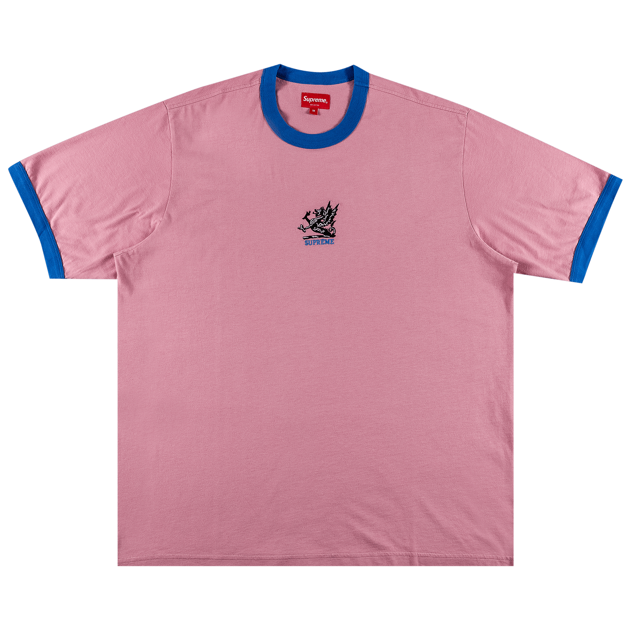 Supreme Dragon Ringer Tee 'Rose'