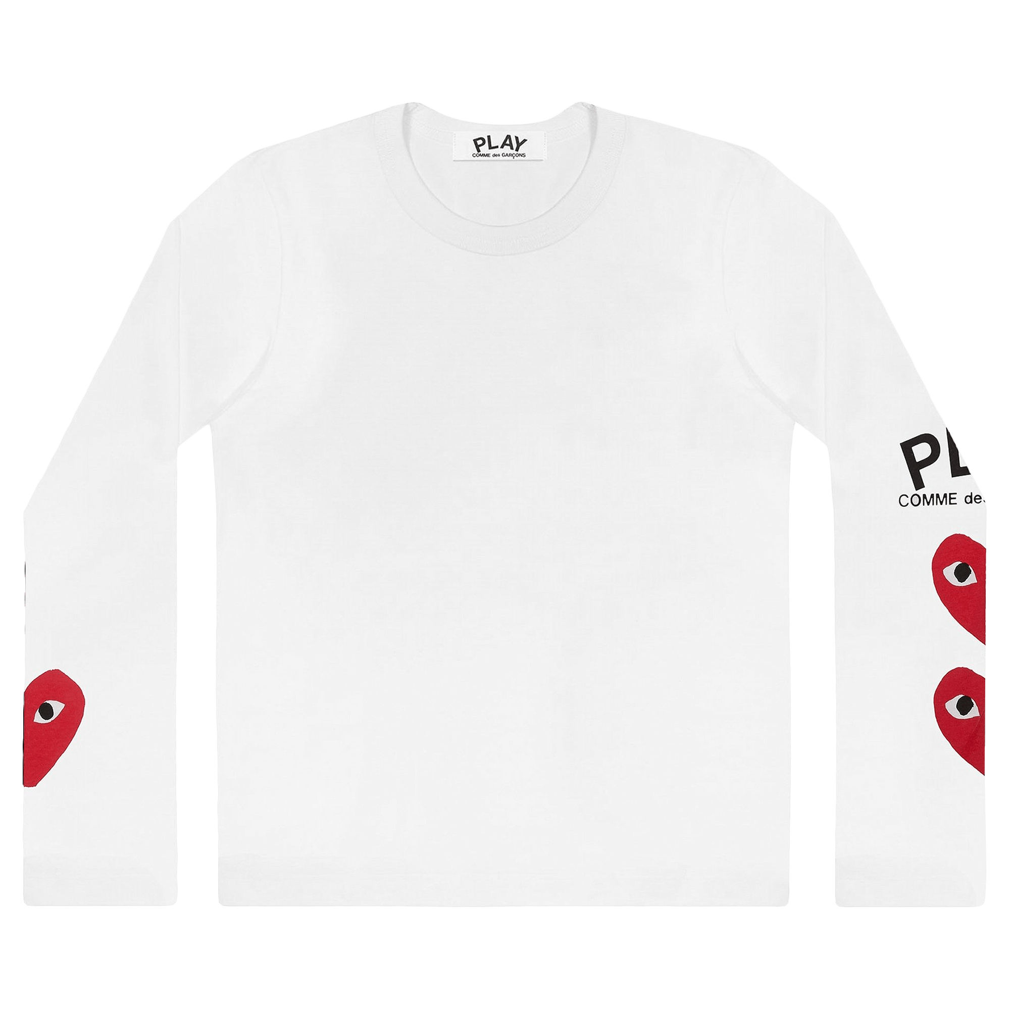 Comme des Garçons PLAY Multi Heart T-Shirt 'White'