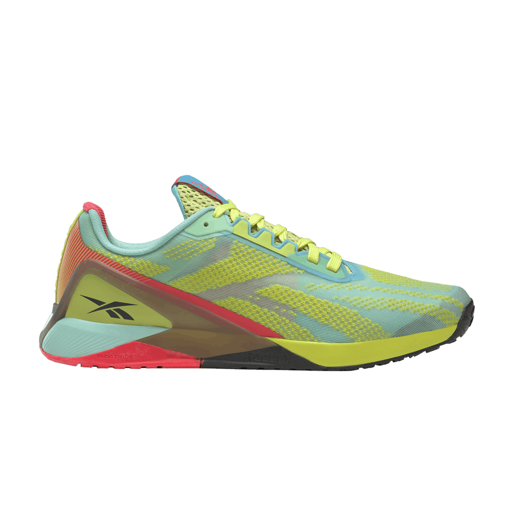 Reebok Nano X1 'Acid Yellow Pixel Mint'