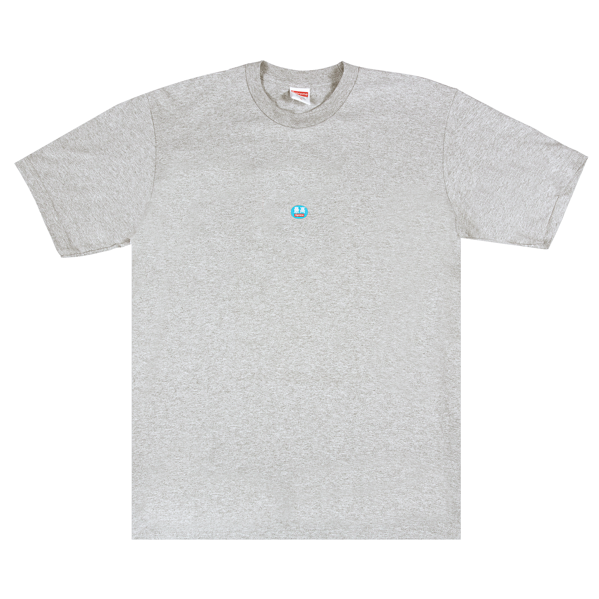 Supreme Sticker Tee 'Heather Grey'