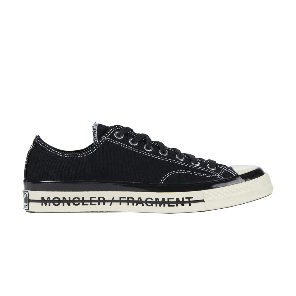 Fragment Design x Converse x Moncler Fraylor 3 Low 'Black'