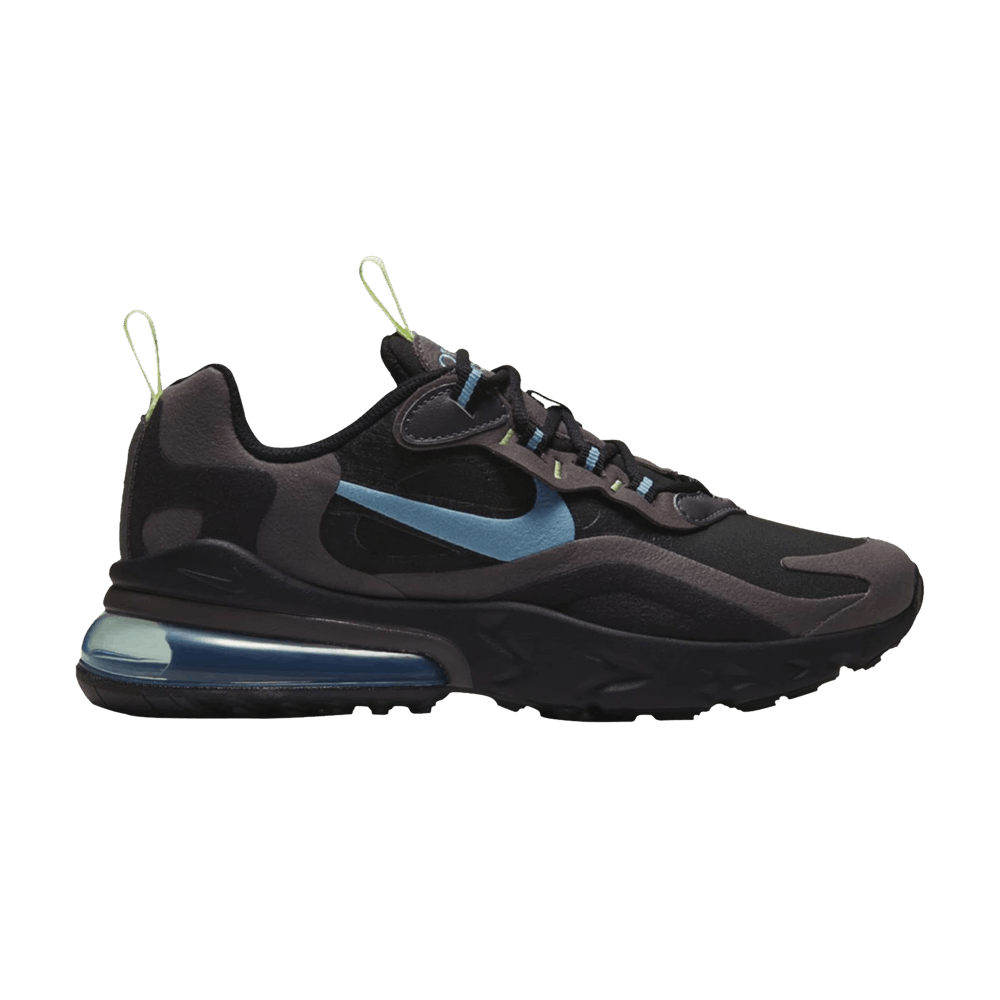 Nike Air Max 270 React GS 'Black Cerulean'