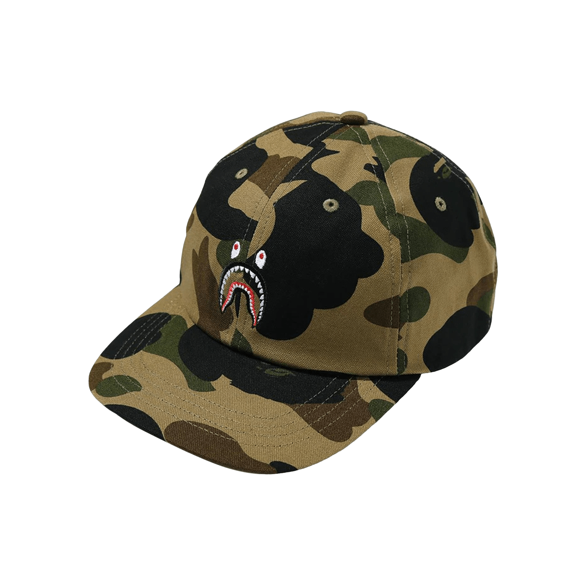 BAPE 1st Camo Shark Panel Cap 'Green'
