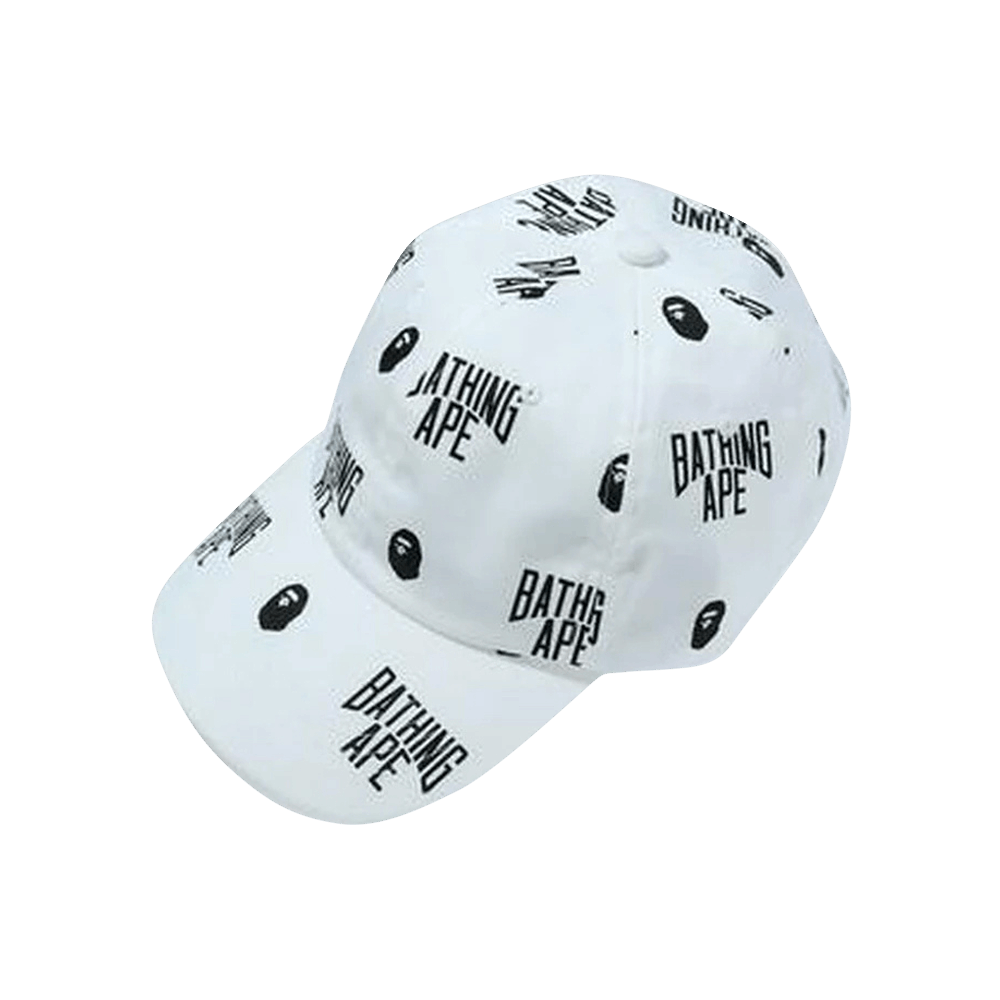 BAPE Monogram Panel Cap 'White'