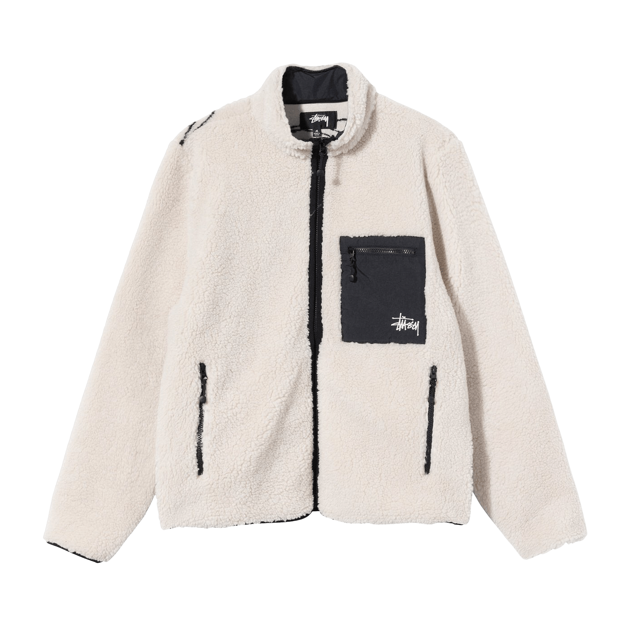 Stussy Venus Jacquard Sherpa Jacket 'Neutrals'