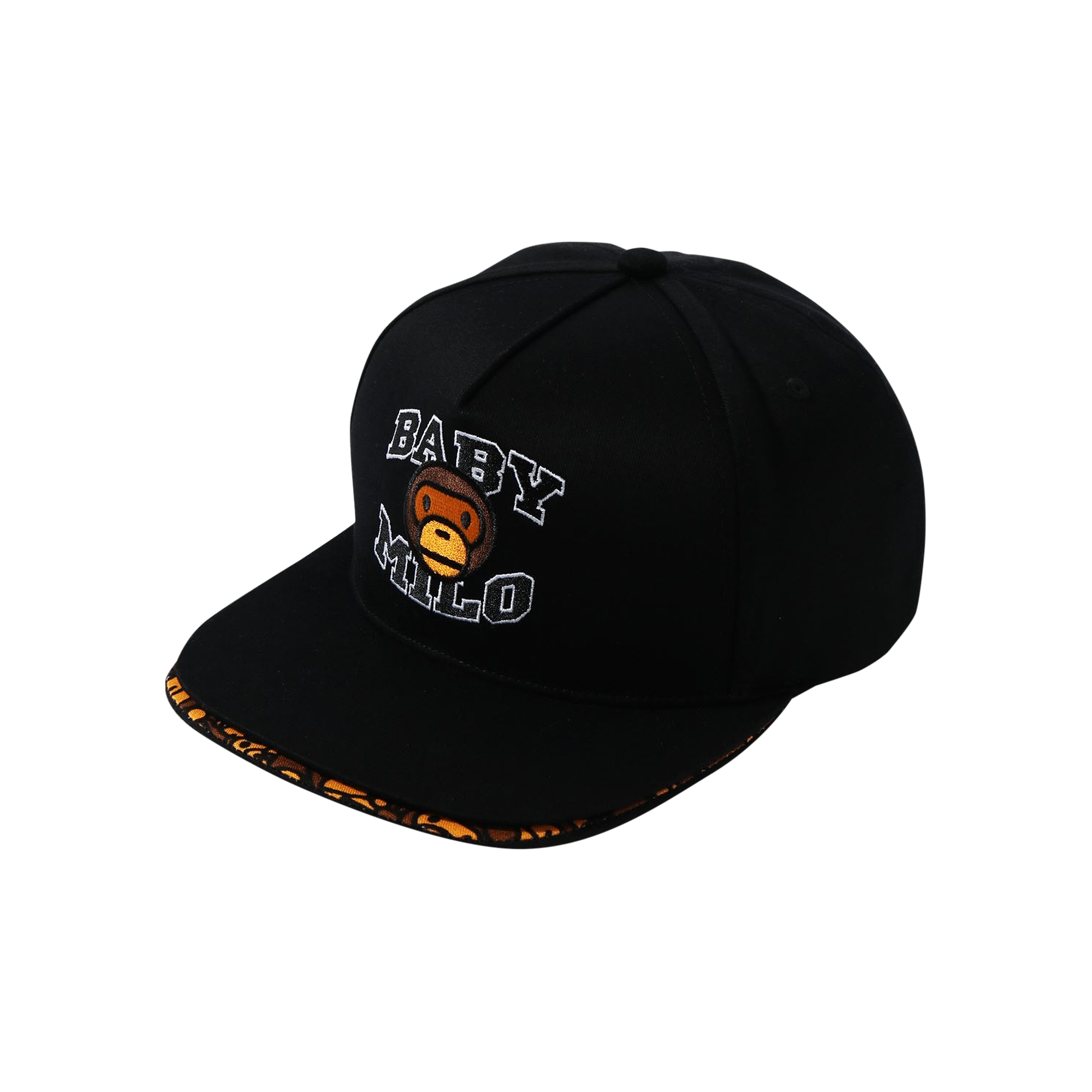 BAPE Double Visor Milo Snap Back Cap 'Black'